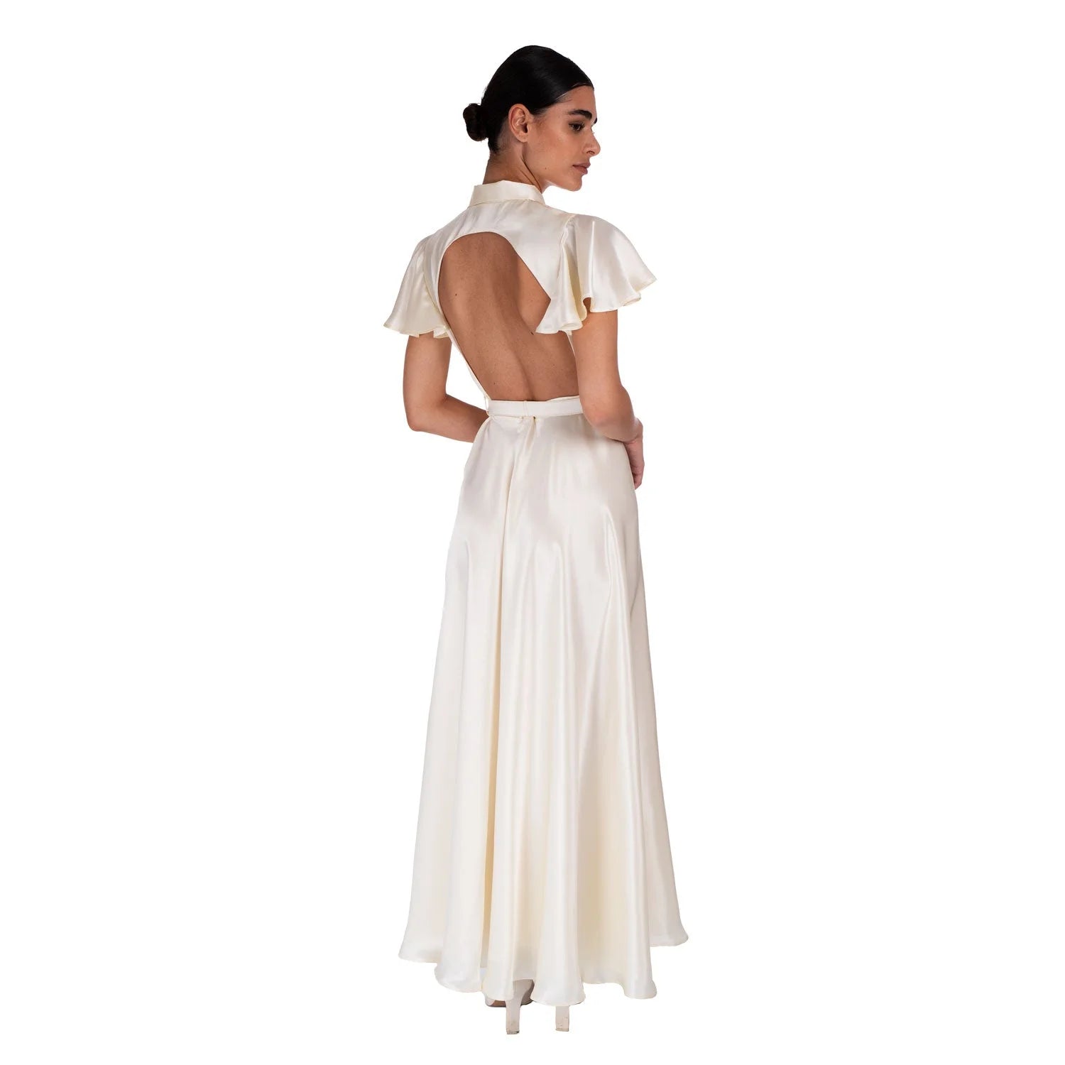 Blissful Silk Gown B2B - Dress