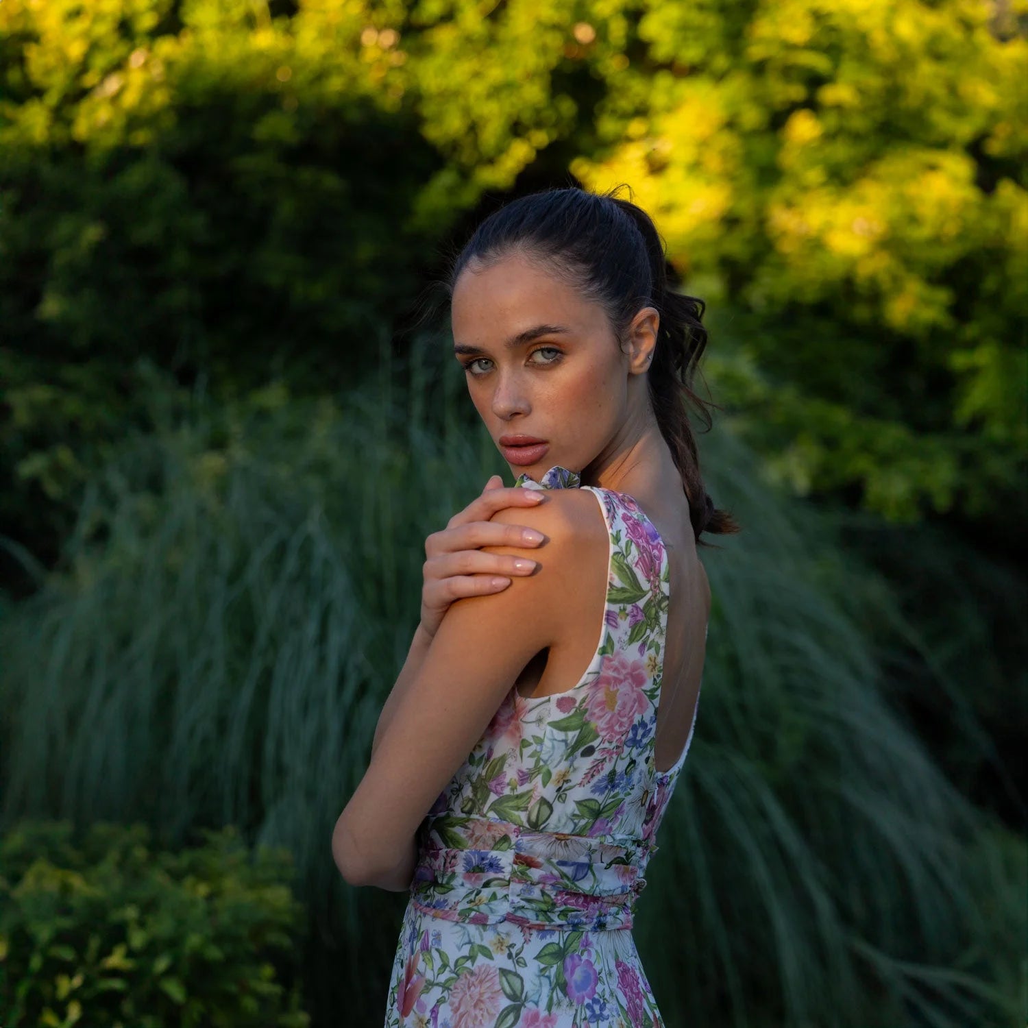 Blooming Elegance Gown - Dress