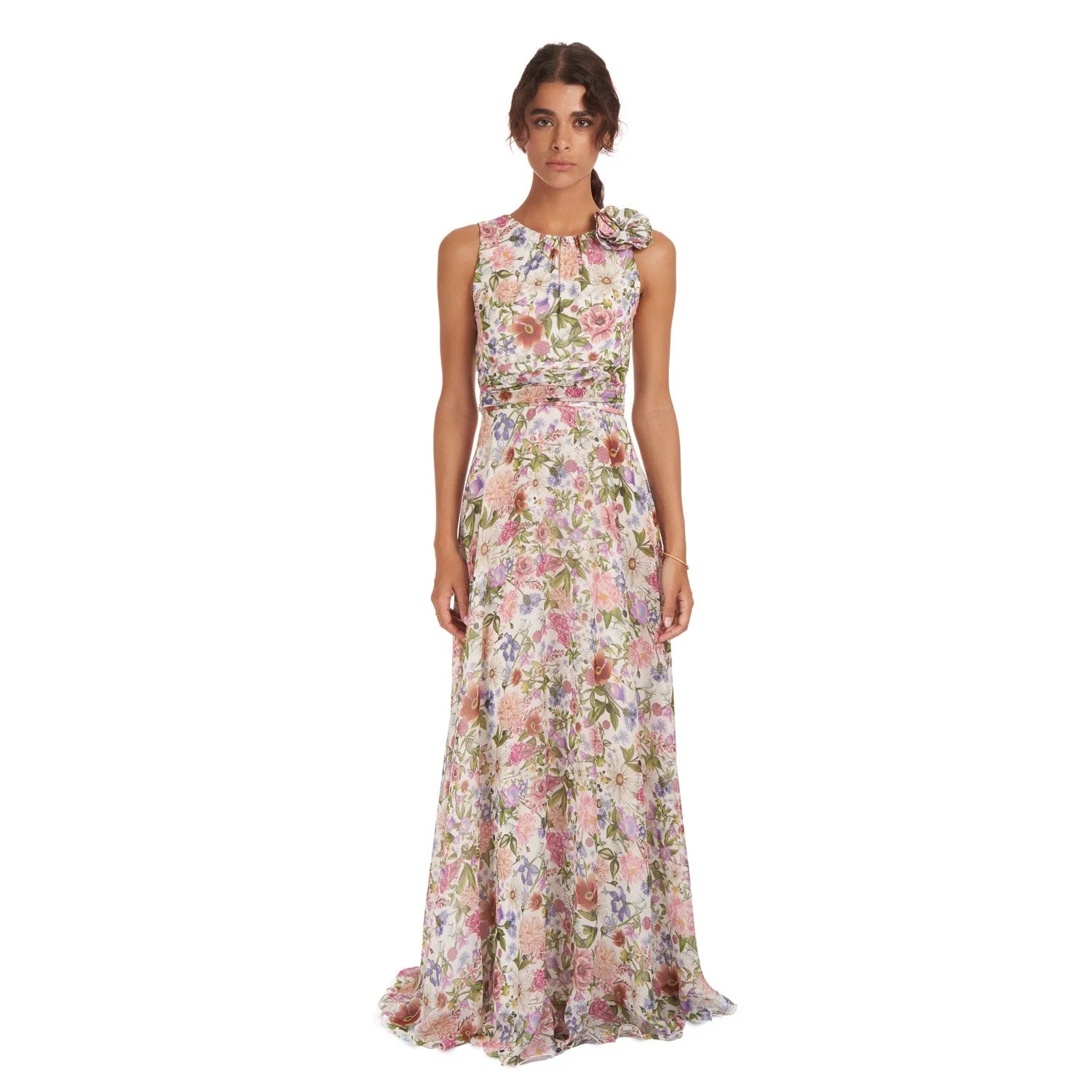 Blooming Elegance Gown - Dress