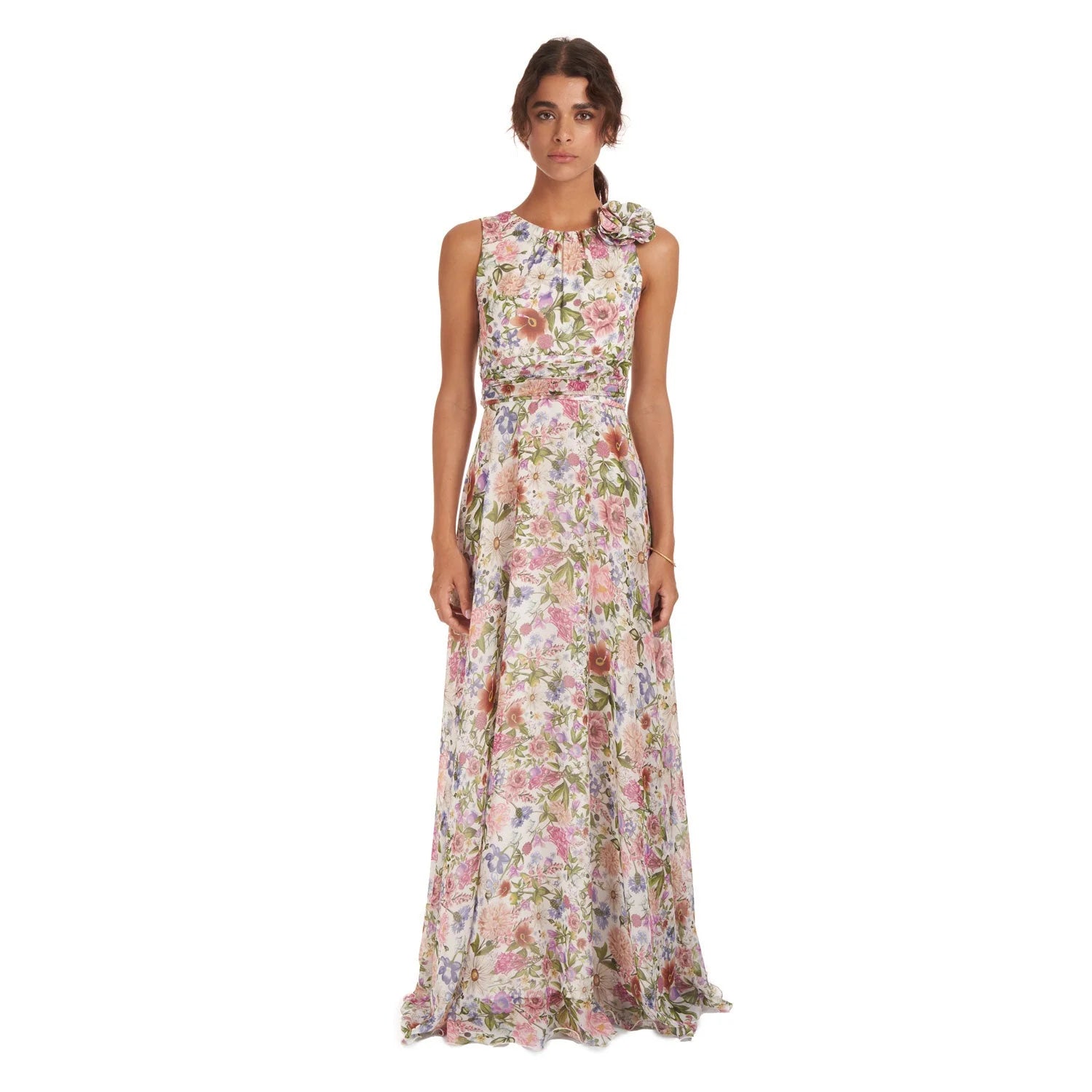 Blooming Elegance Gown - Dress
