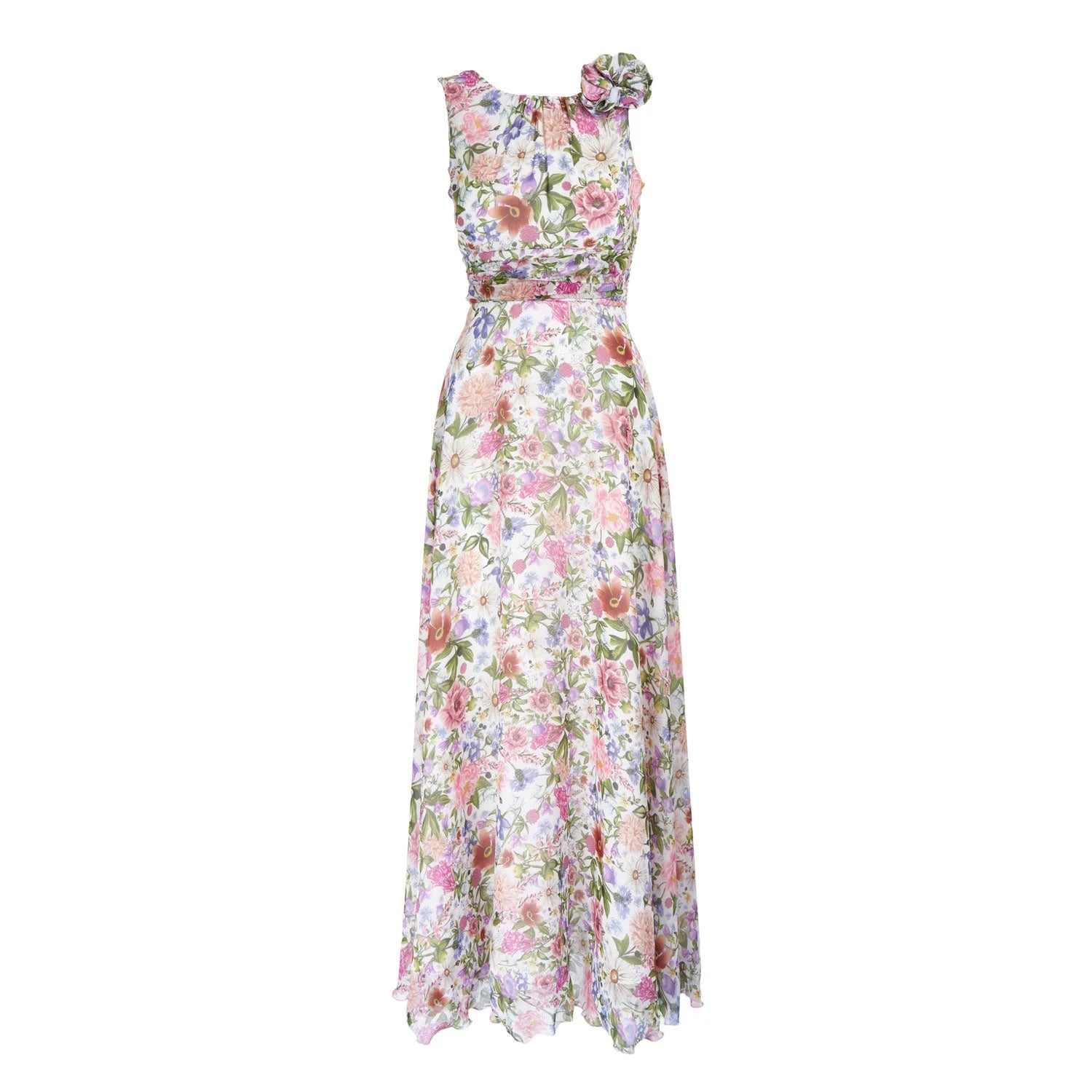 Blooming Elegance Gown - Dress