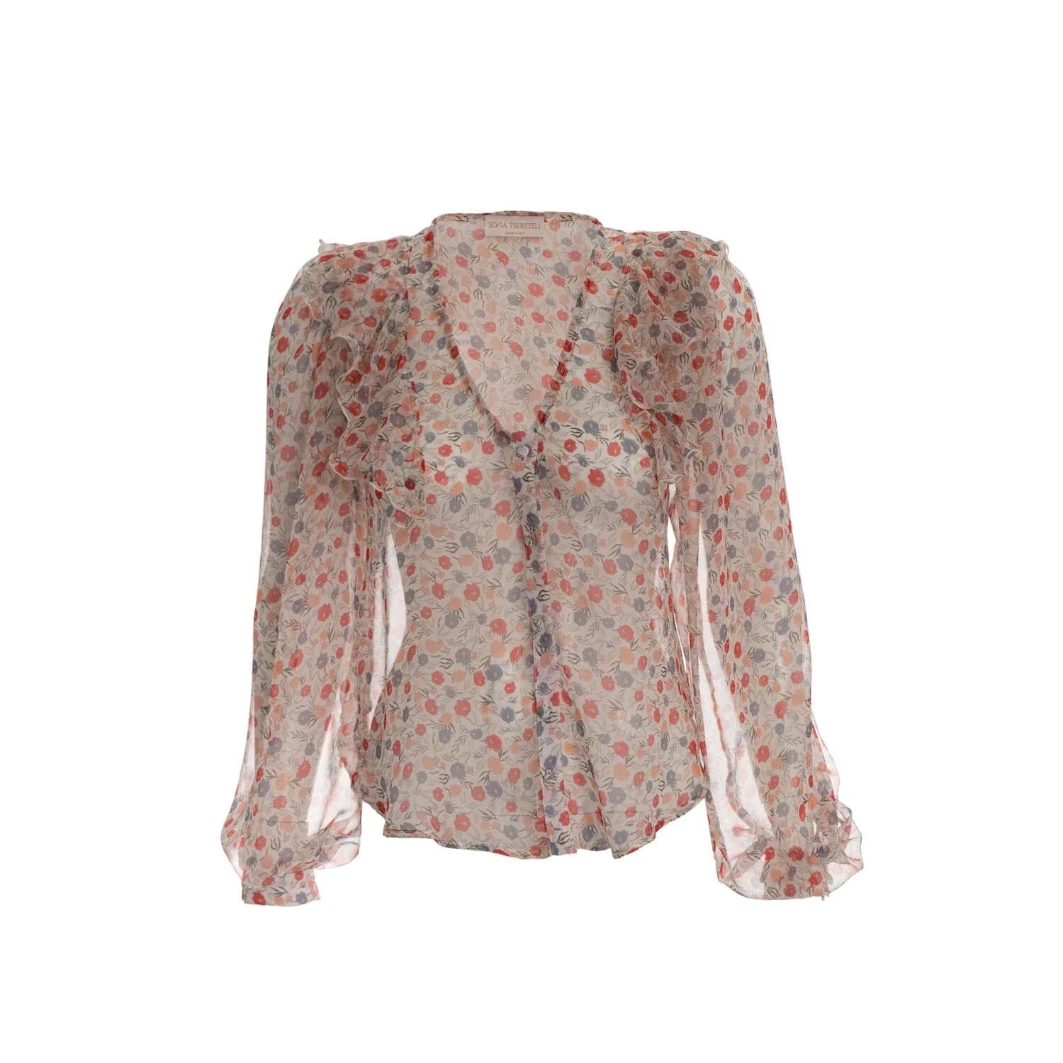 Blouse ’Grace’ with jabot - Blouse