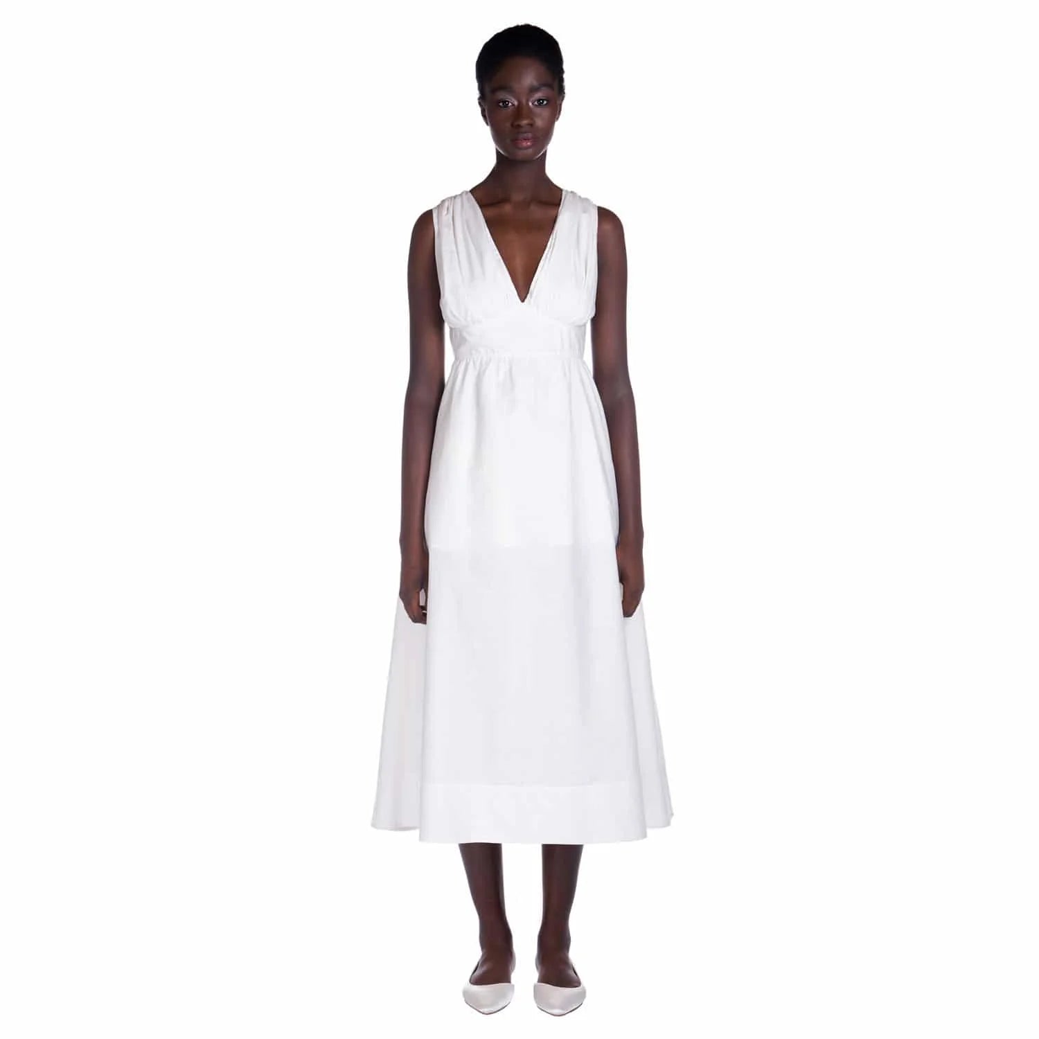 Cotton midi dress - Dress