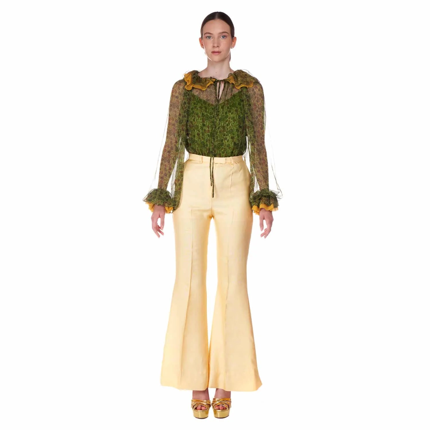 Crepon blouse - Blouse