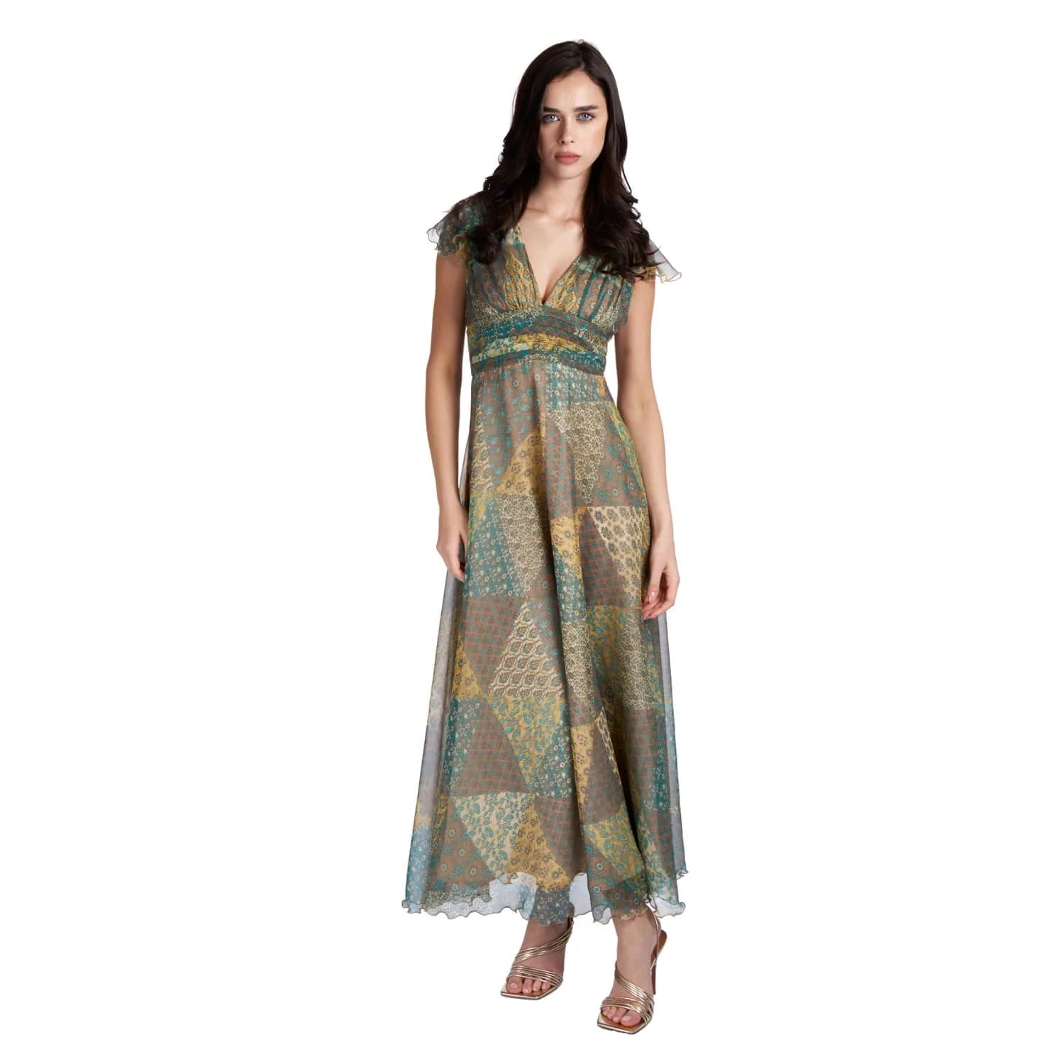 Crepon Silk Dress - Dress