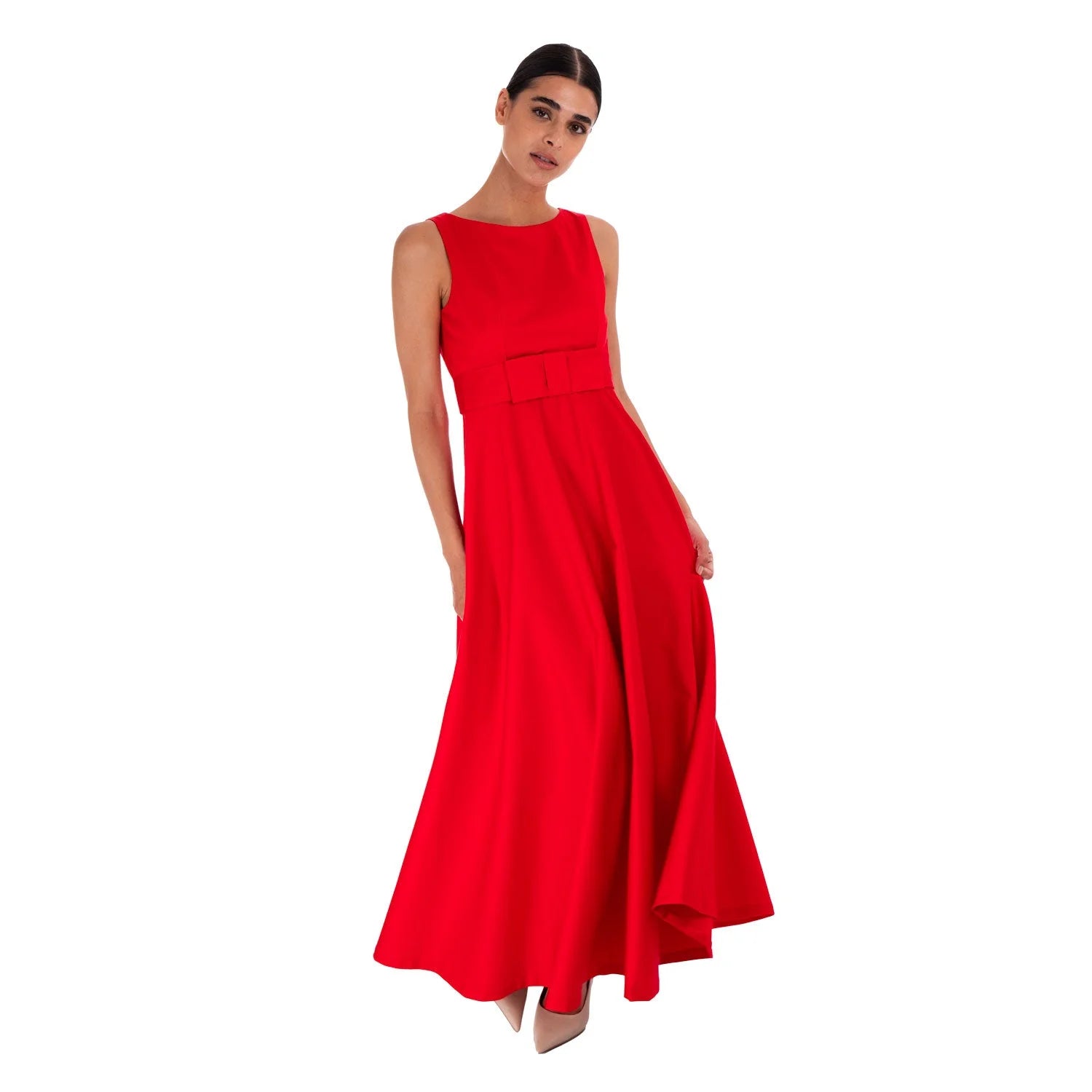 Crimson Romance Gown B2B - Dress