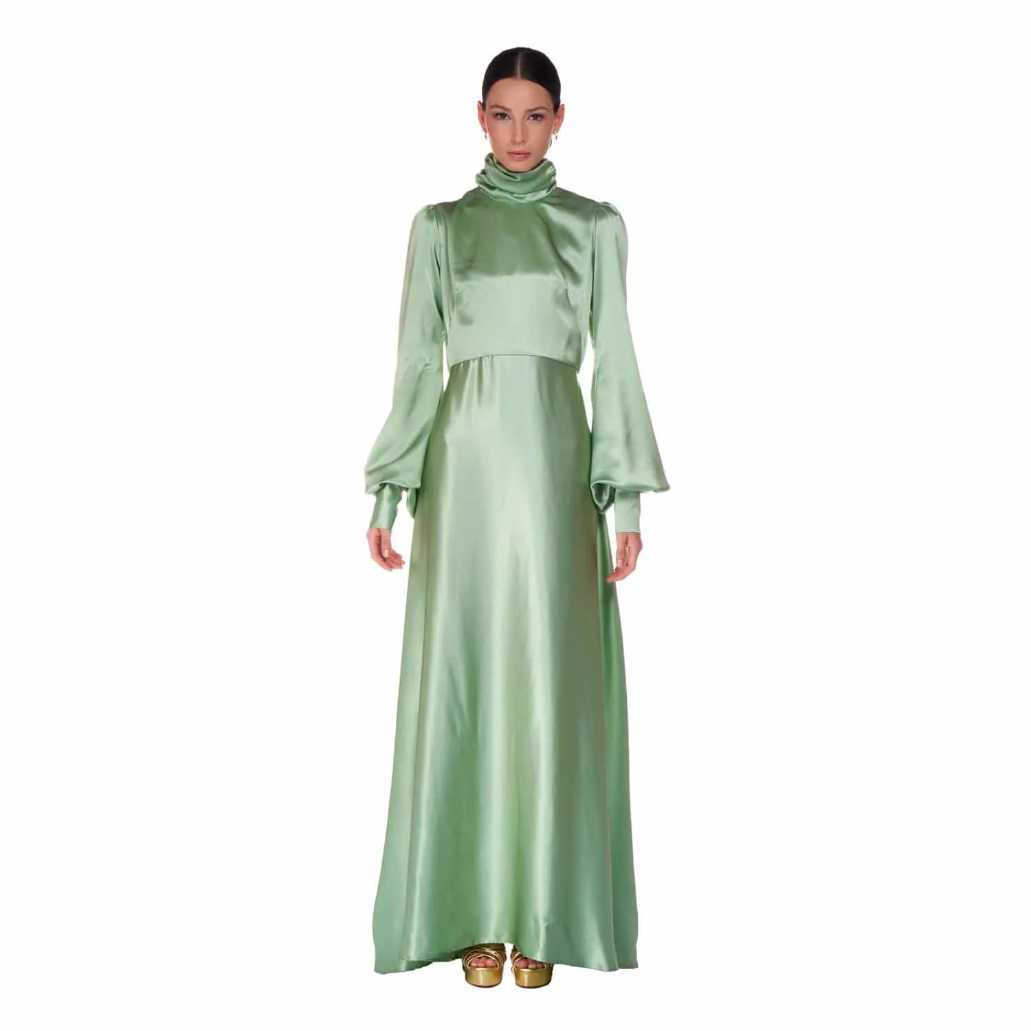 Evening dress in silk - Dress