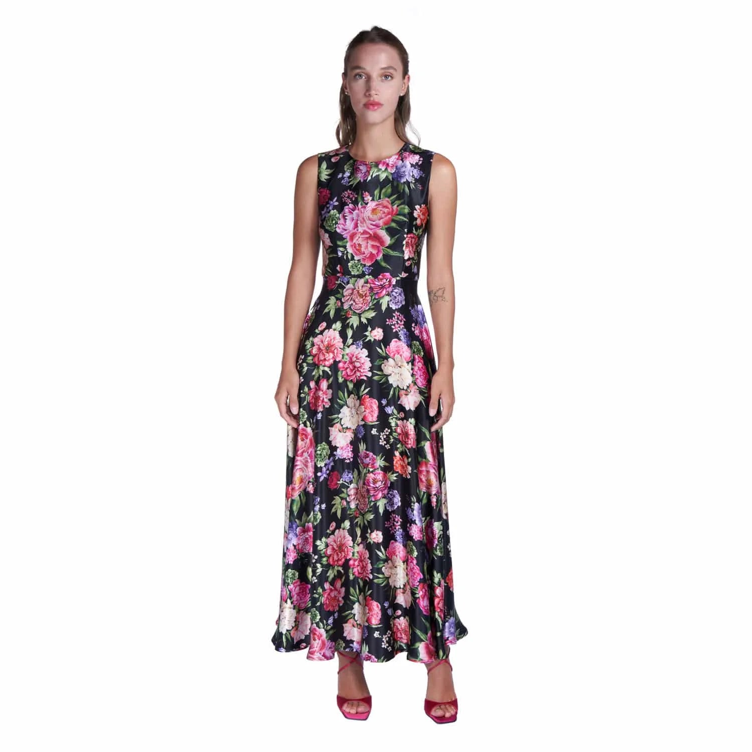Floral print evening dress B2B - Dress