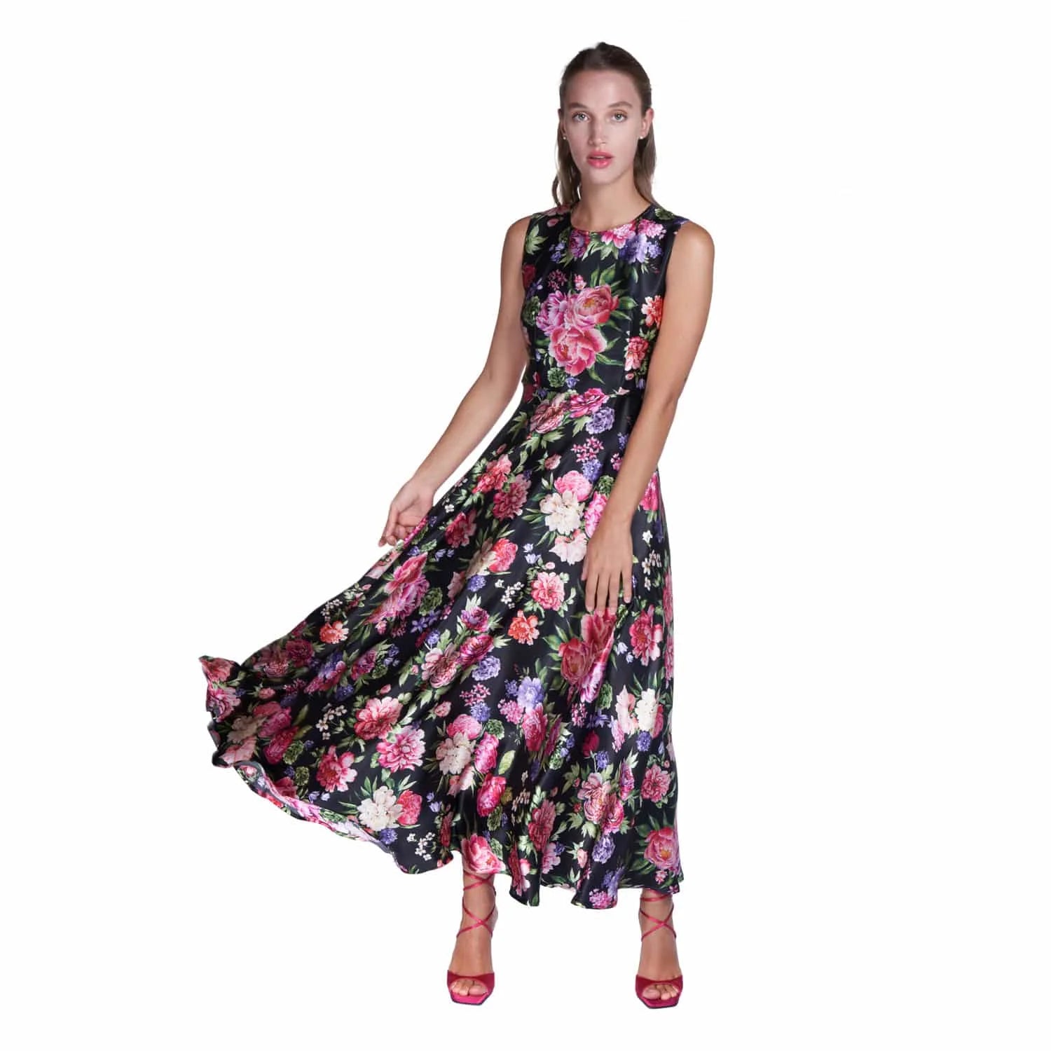 Floral print evening dress B2B - Dress