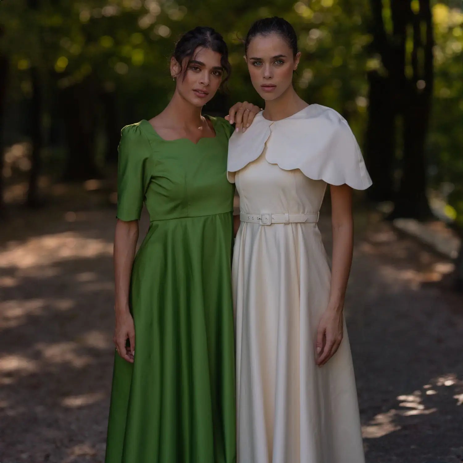 Forest Finesse Gown - Dress