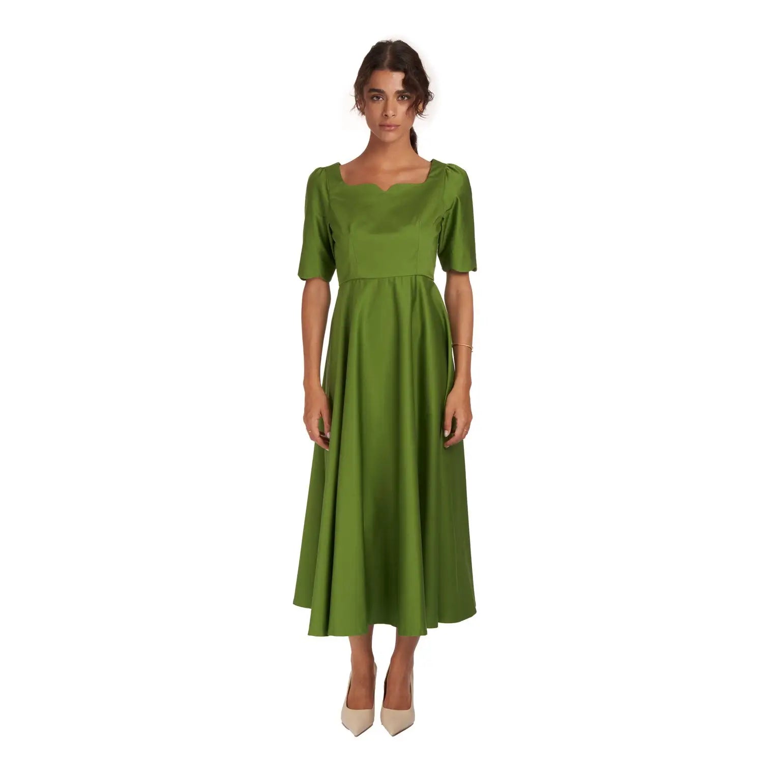 Forest Finesse Gown - Dress