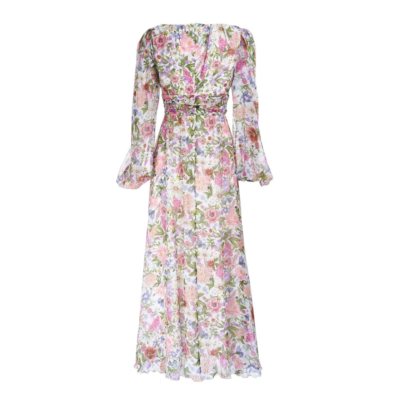 Garden Treasure Silk Gown - Dress
