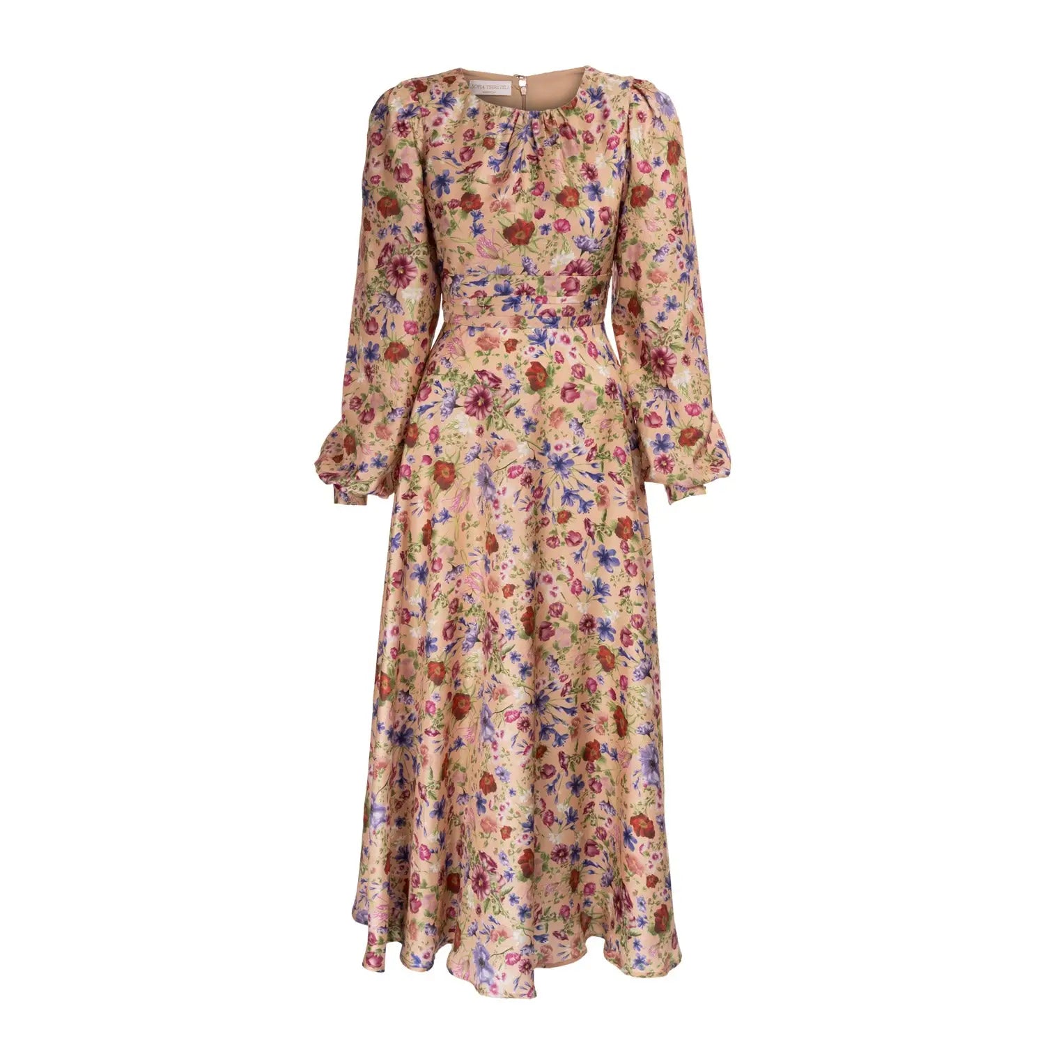 Gardenia Silk Gown - Dress