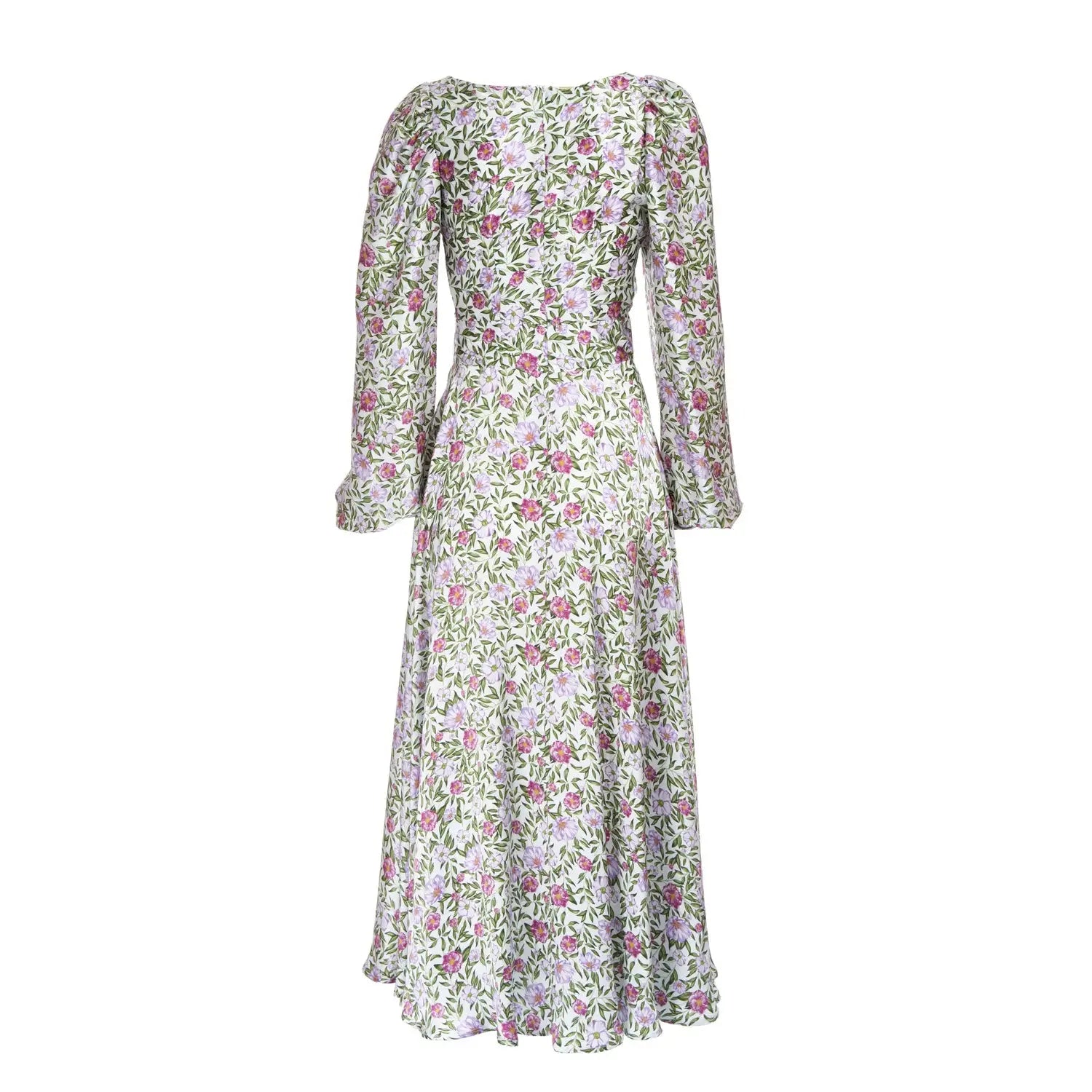 Graceful Peony Garden Dress - Dress