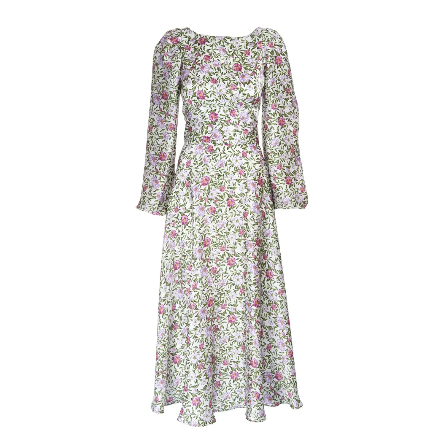 Graceful Peony Garden Dress - Dress