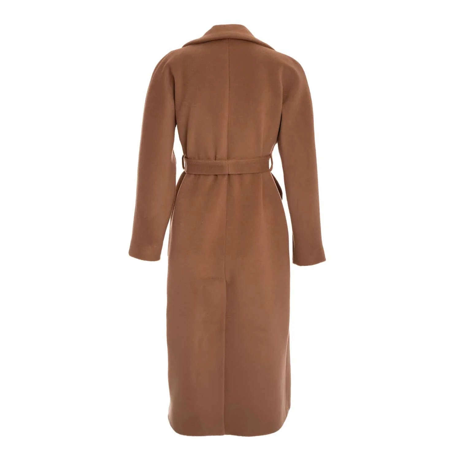 Kimono coat in virgin wool and cashmere - Coat