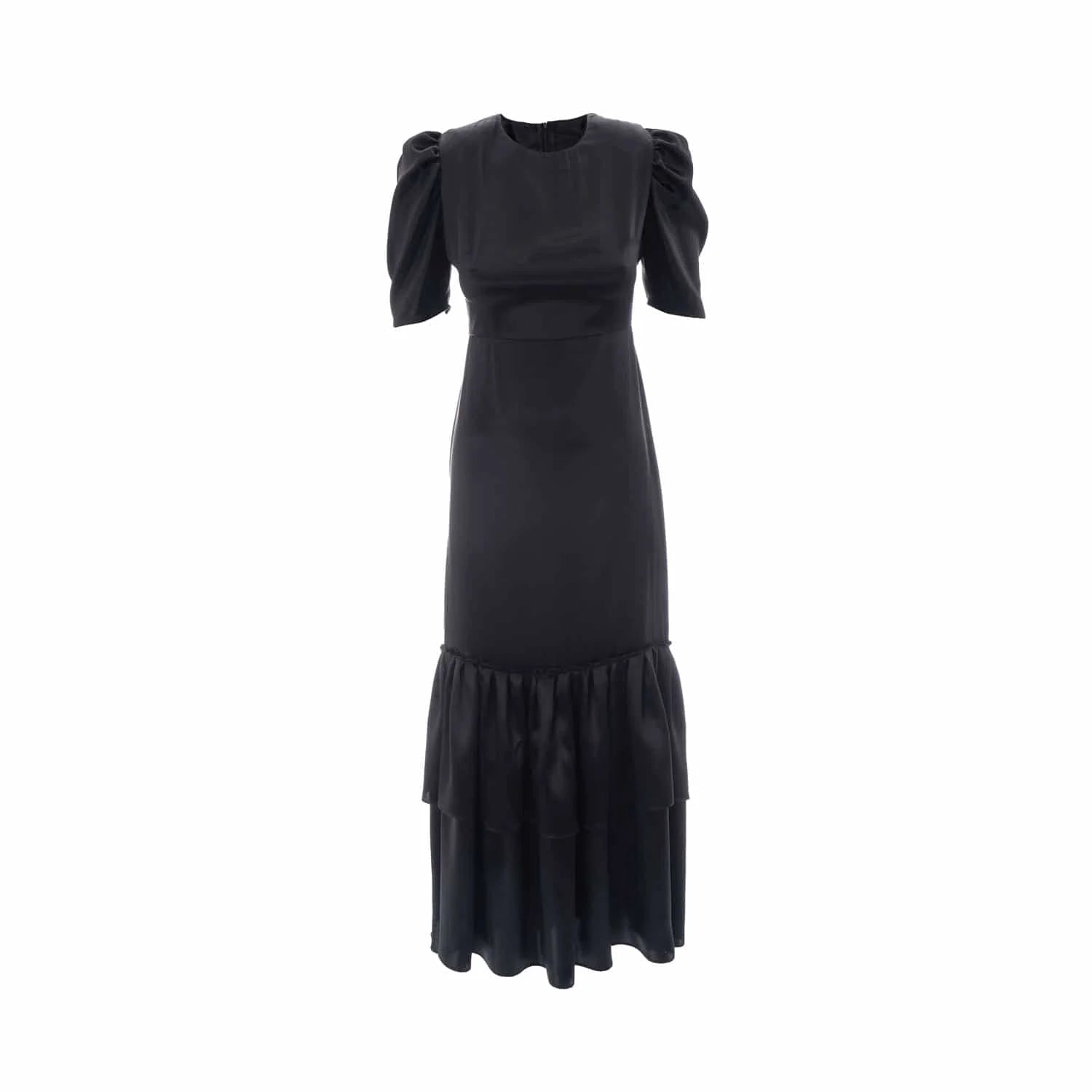 “ LADY SOFIA” dress in black silk - Dress