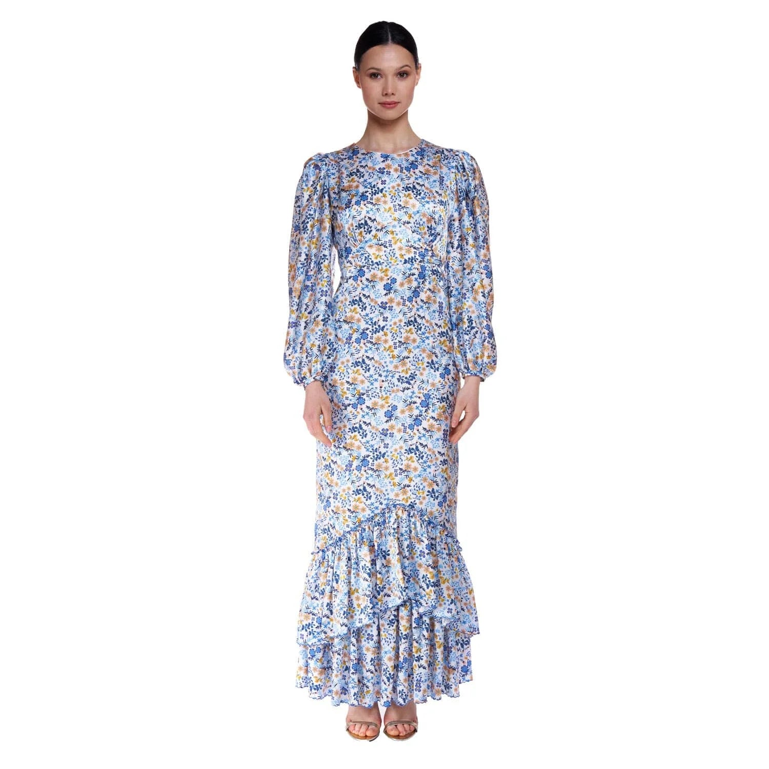 Little Blue Garden Dress - Dress