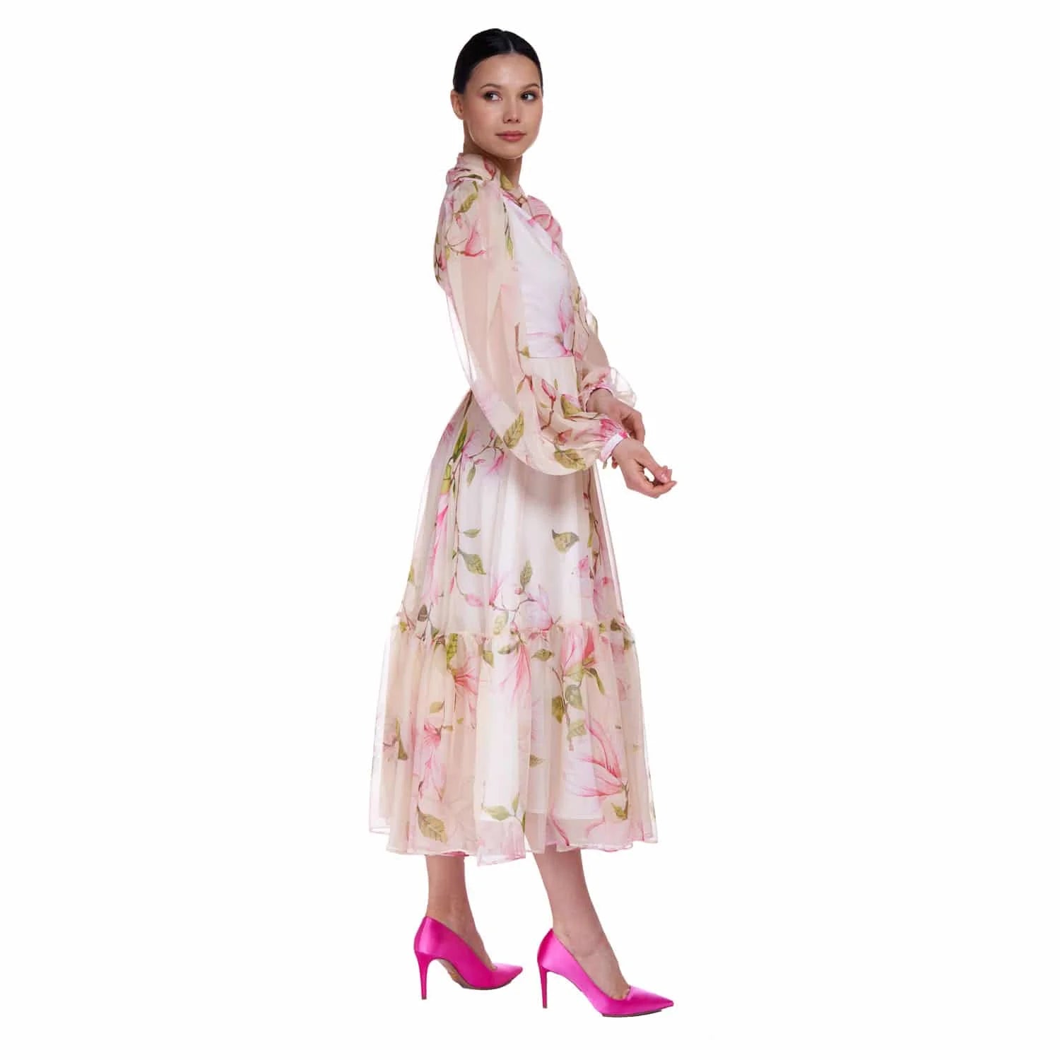 Long cream ’Magnolia’ dress - Dress