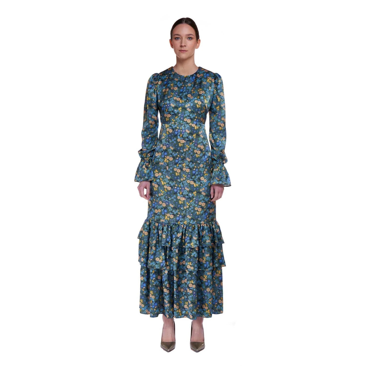 Long ’Midsummer Garden’ Dress - Dress