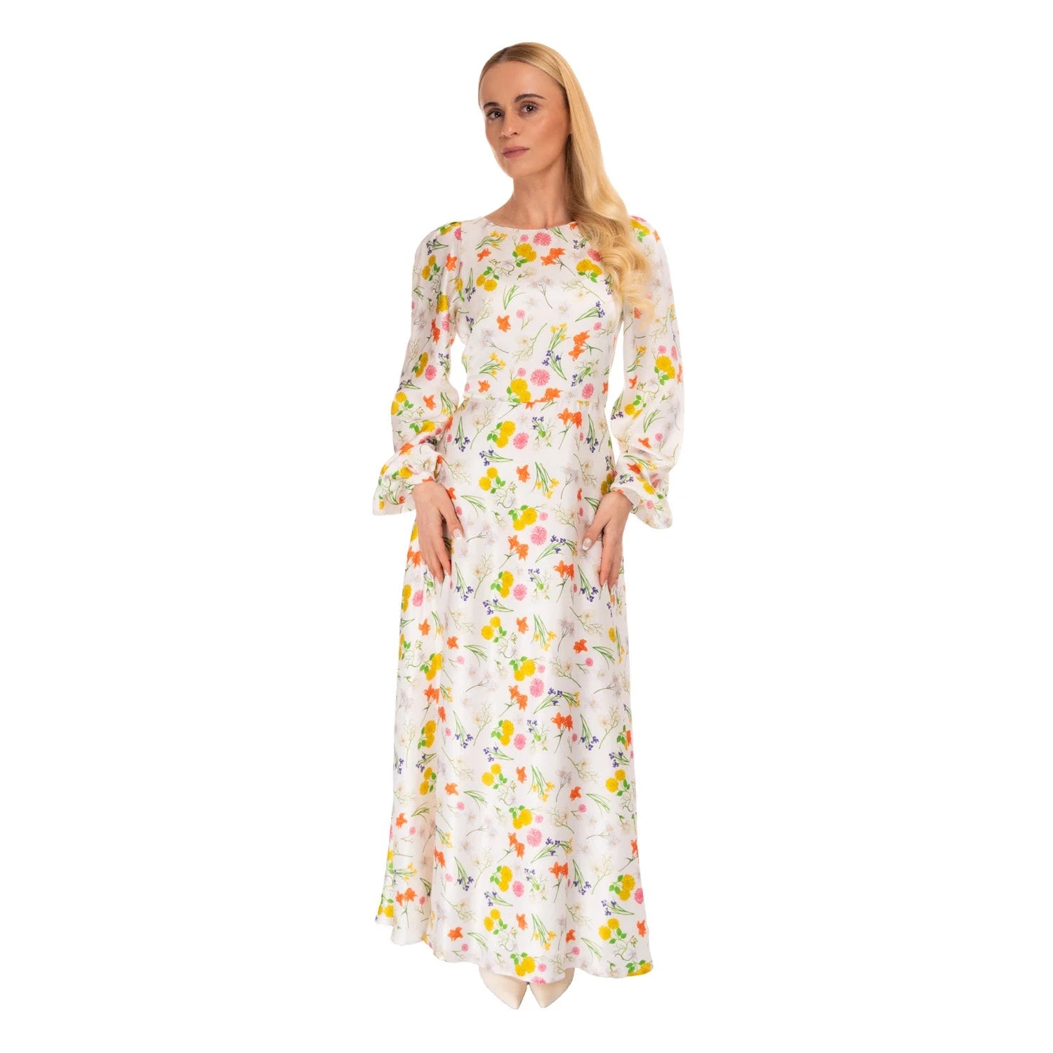 Meadow silk gown - Dress