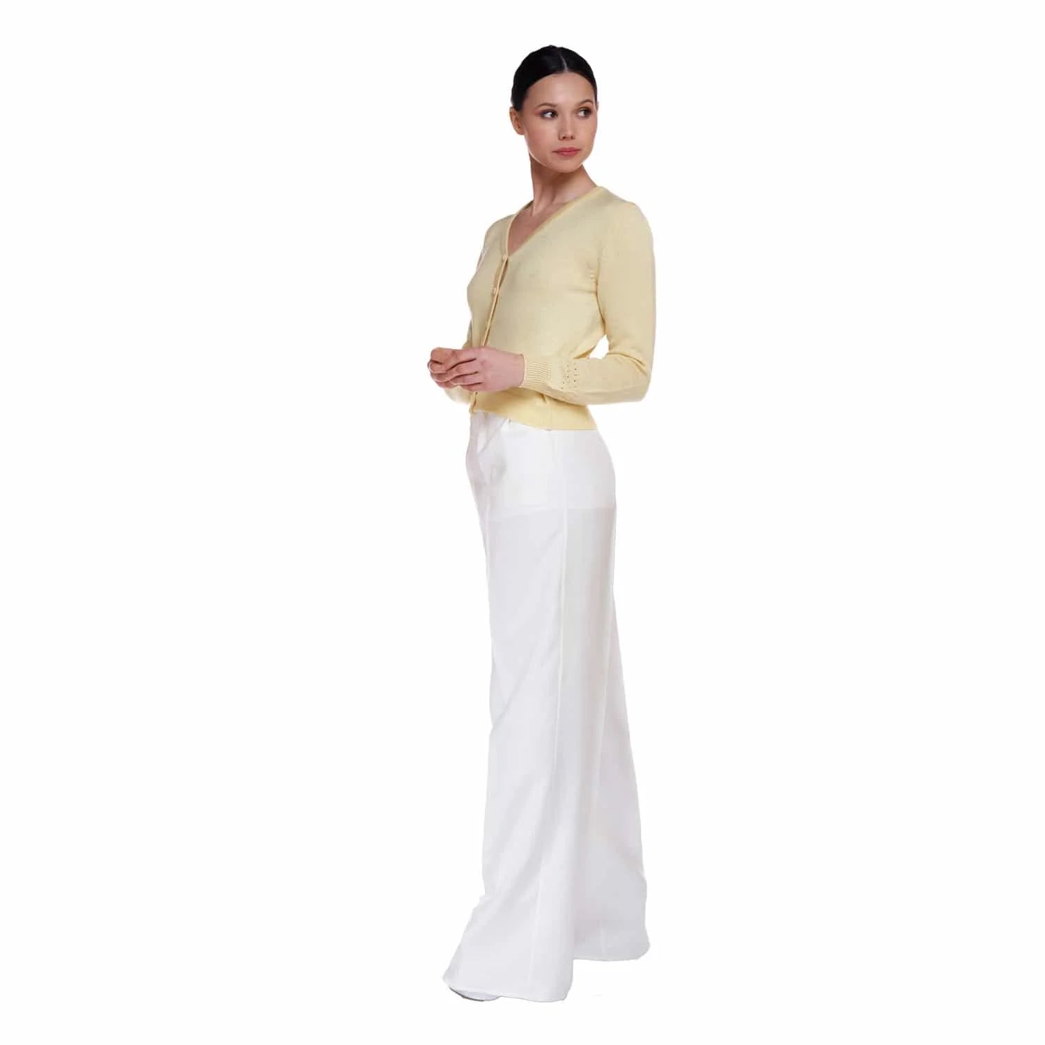 Merino wool knitted cardigan - Knitwear