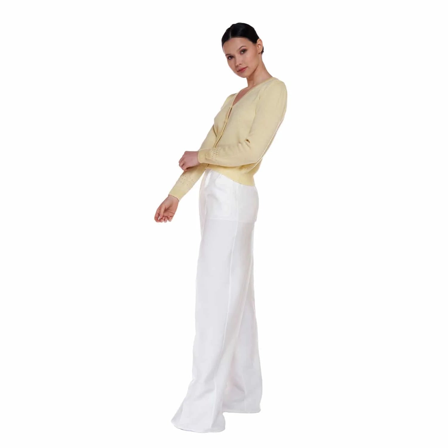 Merino wool knitted cardigan - Knitwear