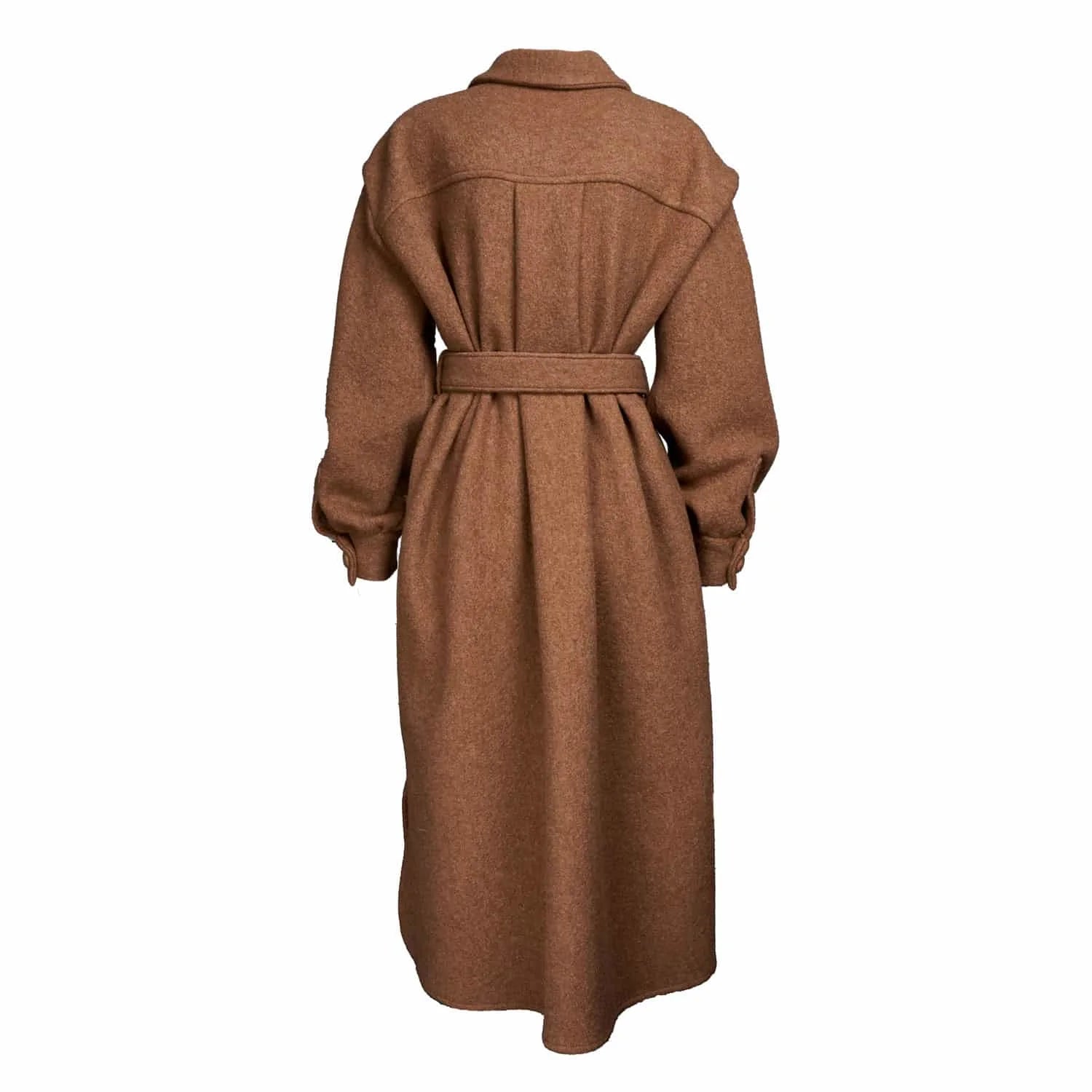 Oversize Coat In Virgin Wool - Coat