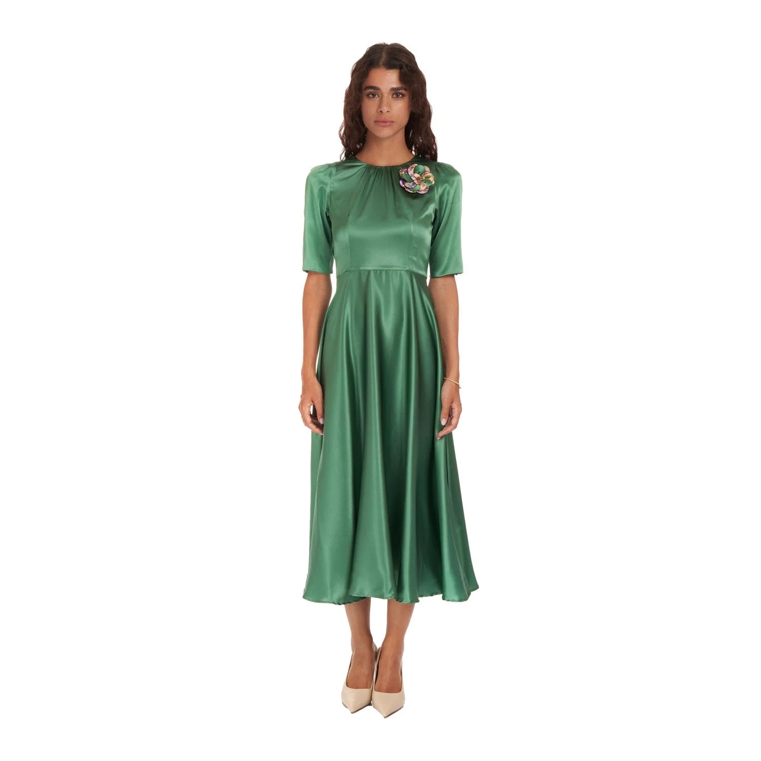 Royal Satin Gown B2B - Dress