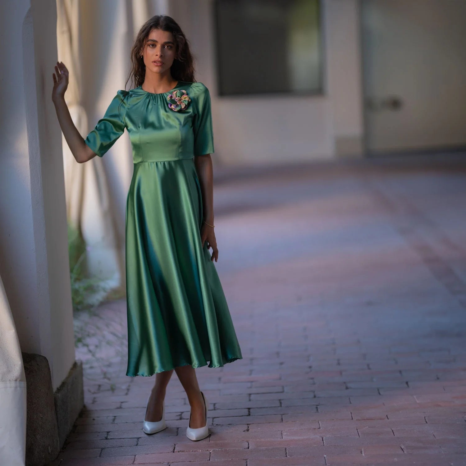 Royal Satin Gown B2B - Dress