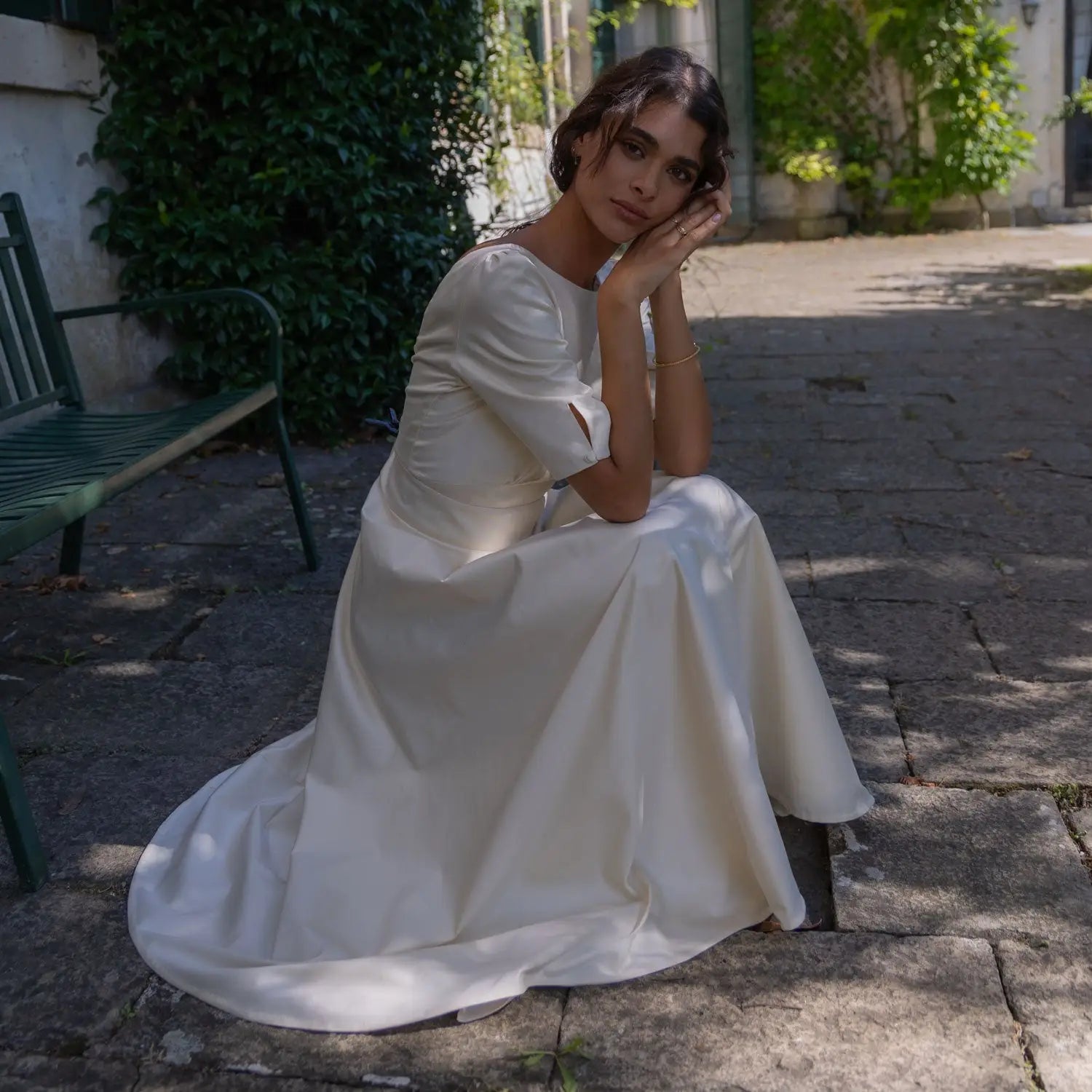 Satin Bliss Dress - Dress