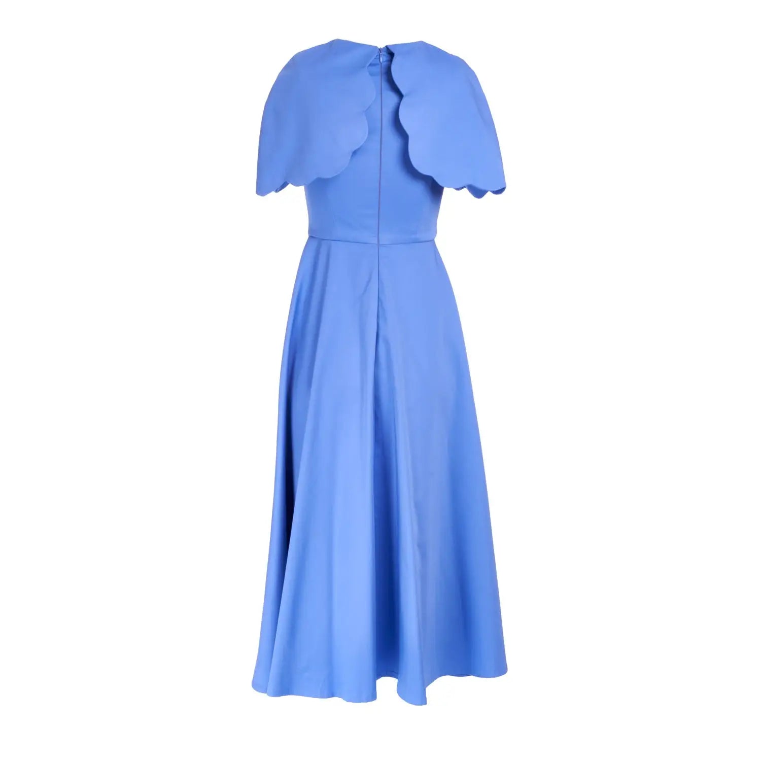 Satin Capelet Dress - Dress