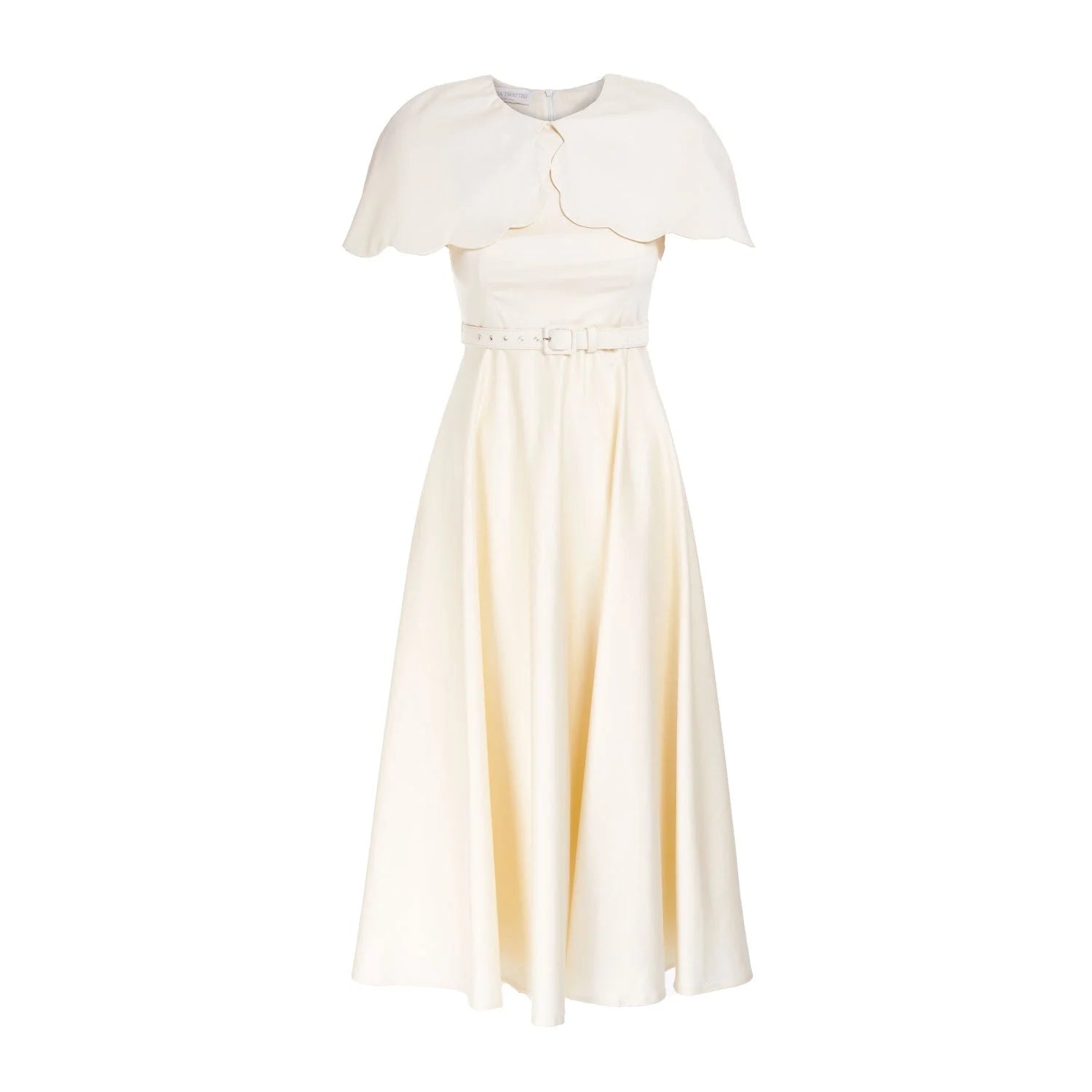 Satin Capelet Gown B2B - Dress