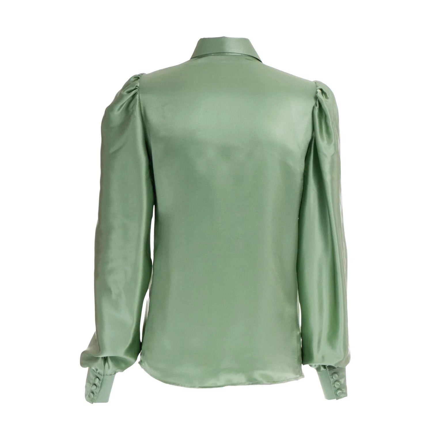 Satin Silk Blouse - Blouse