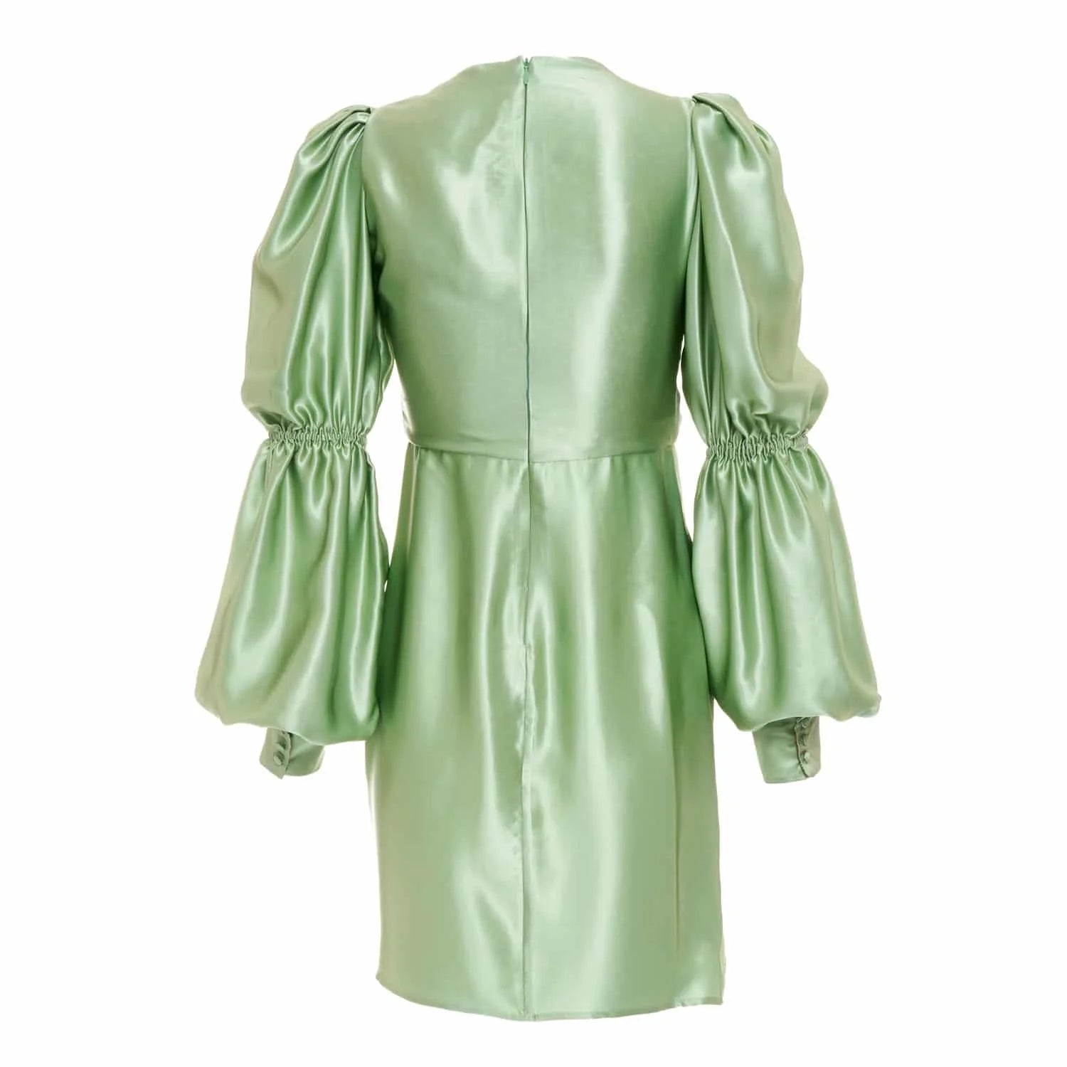 Short light green dress - Dress