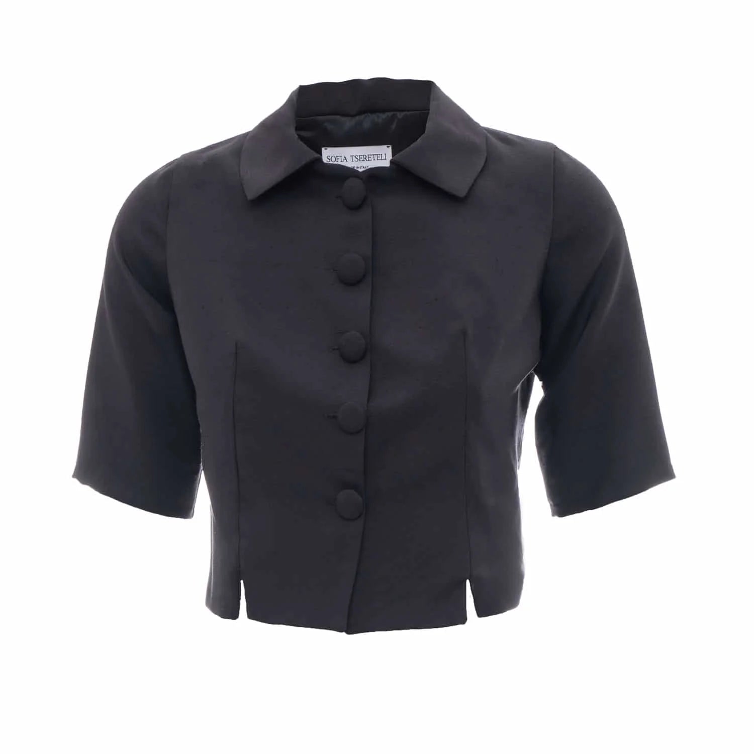 Short Silk Jacket - Jacket