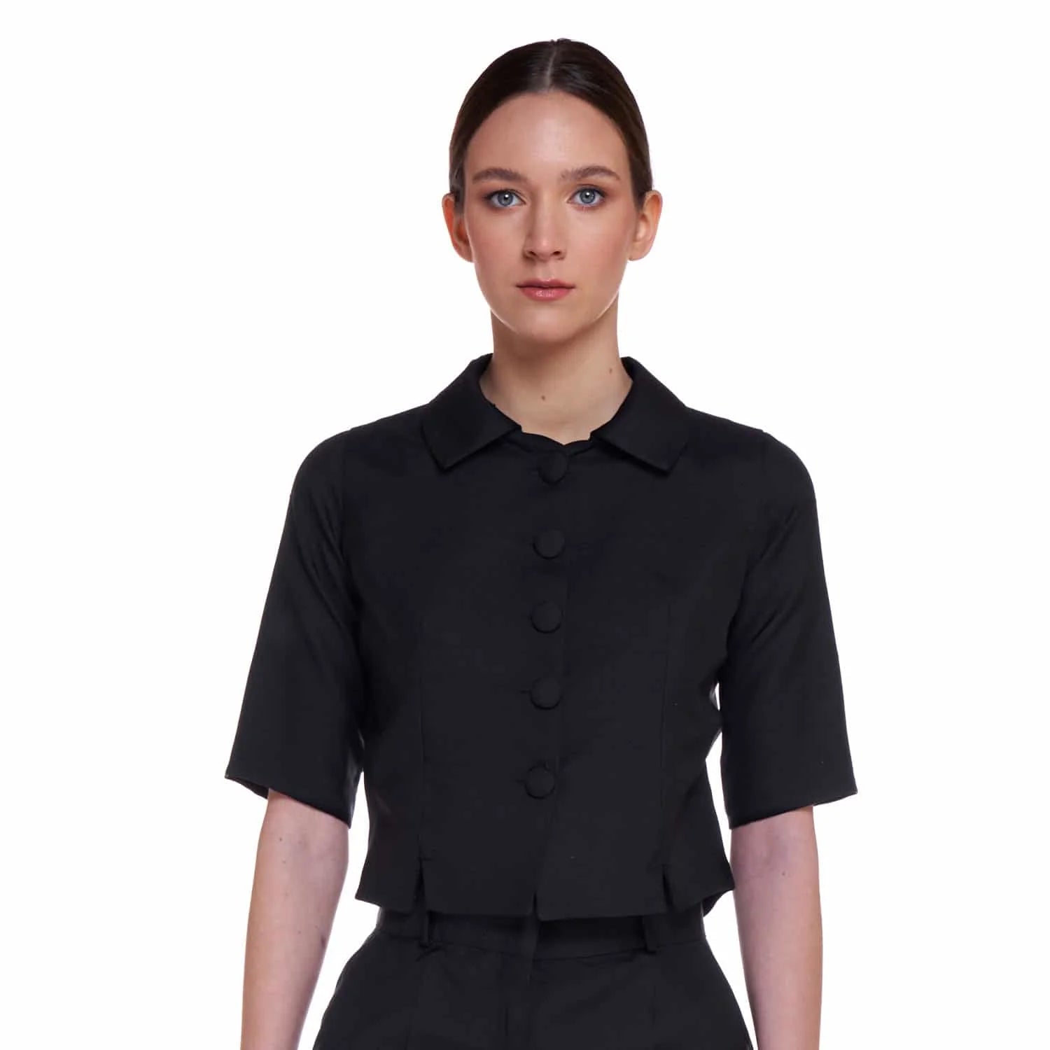 Short Silk Jacket - Jacket