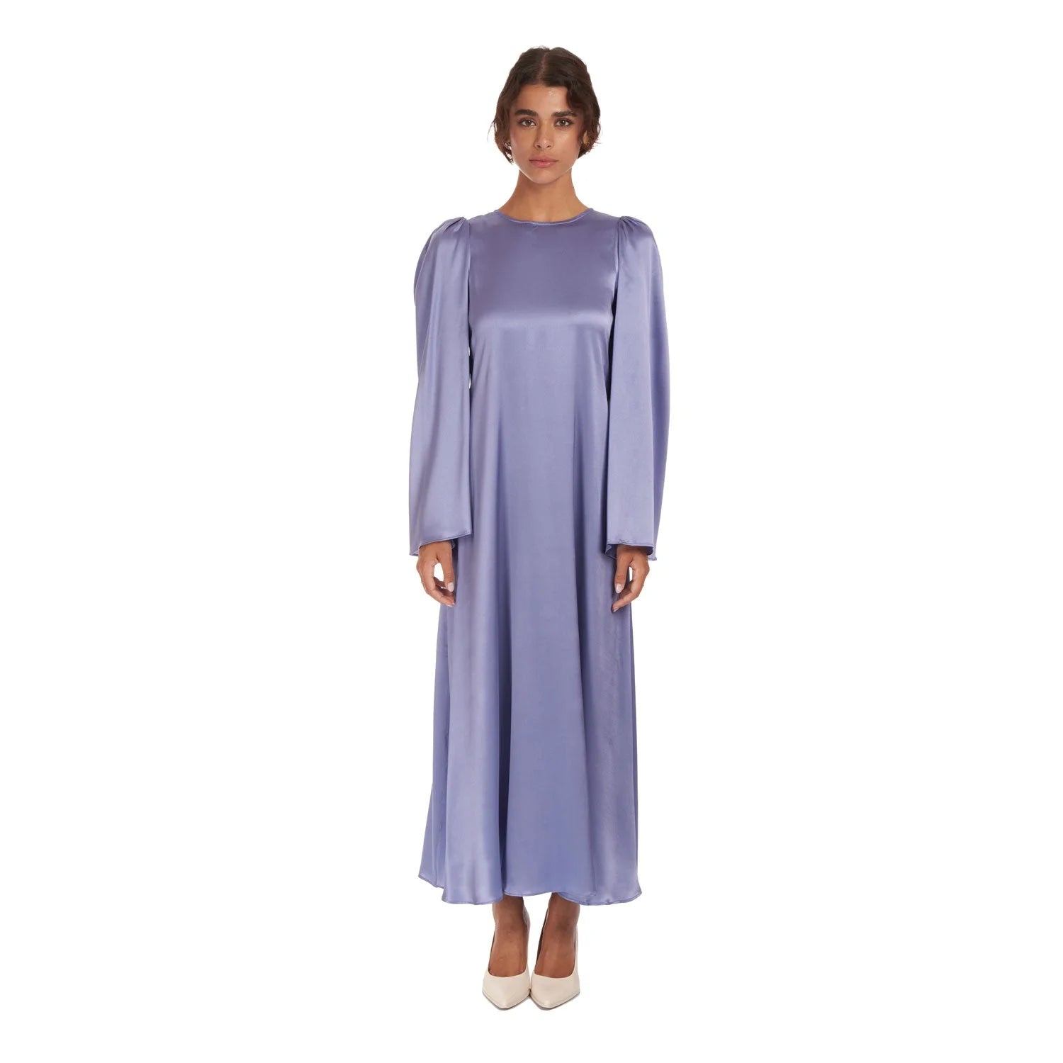 Silk Flare Dress - Dress