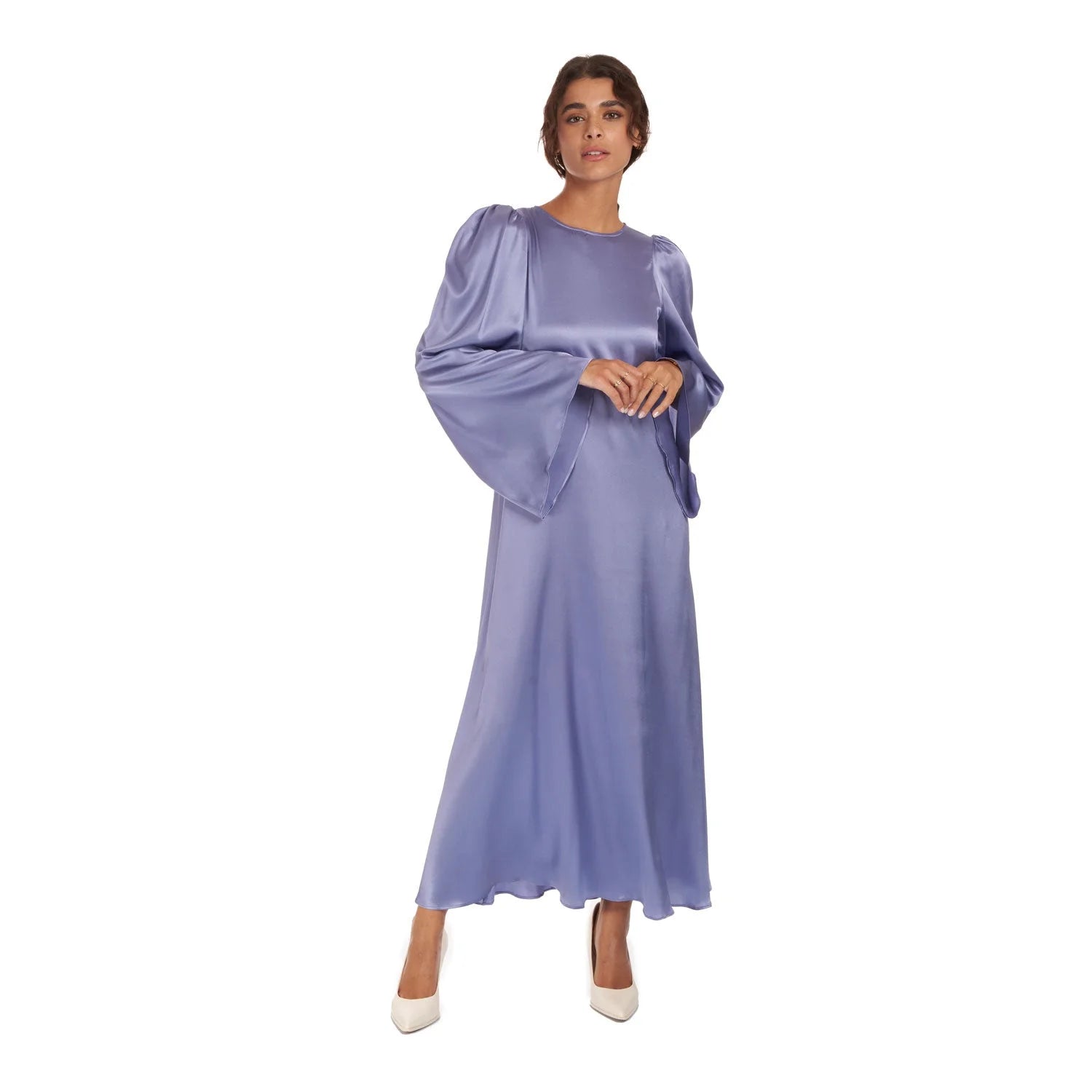 Silk Flare Dress - Dress