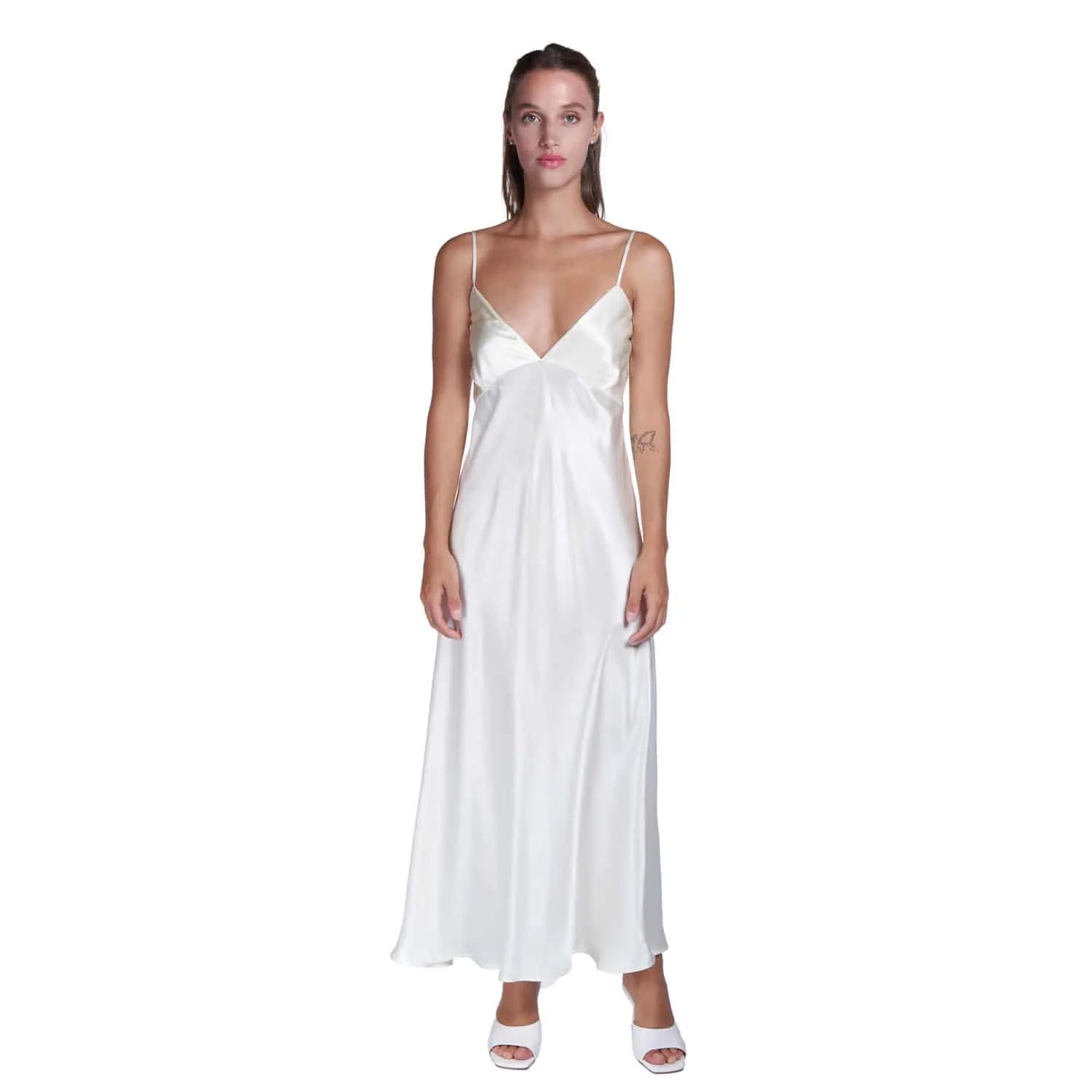 Silk satin lingerie slip - Lingerie