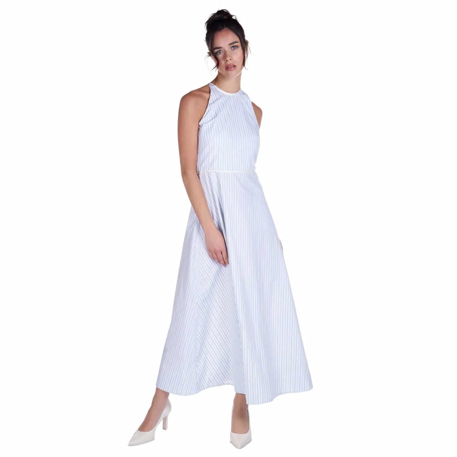 Striped cotton dress - Dress