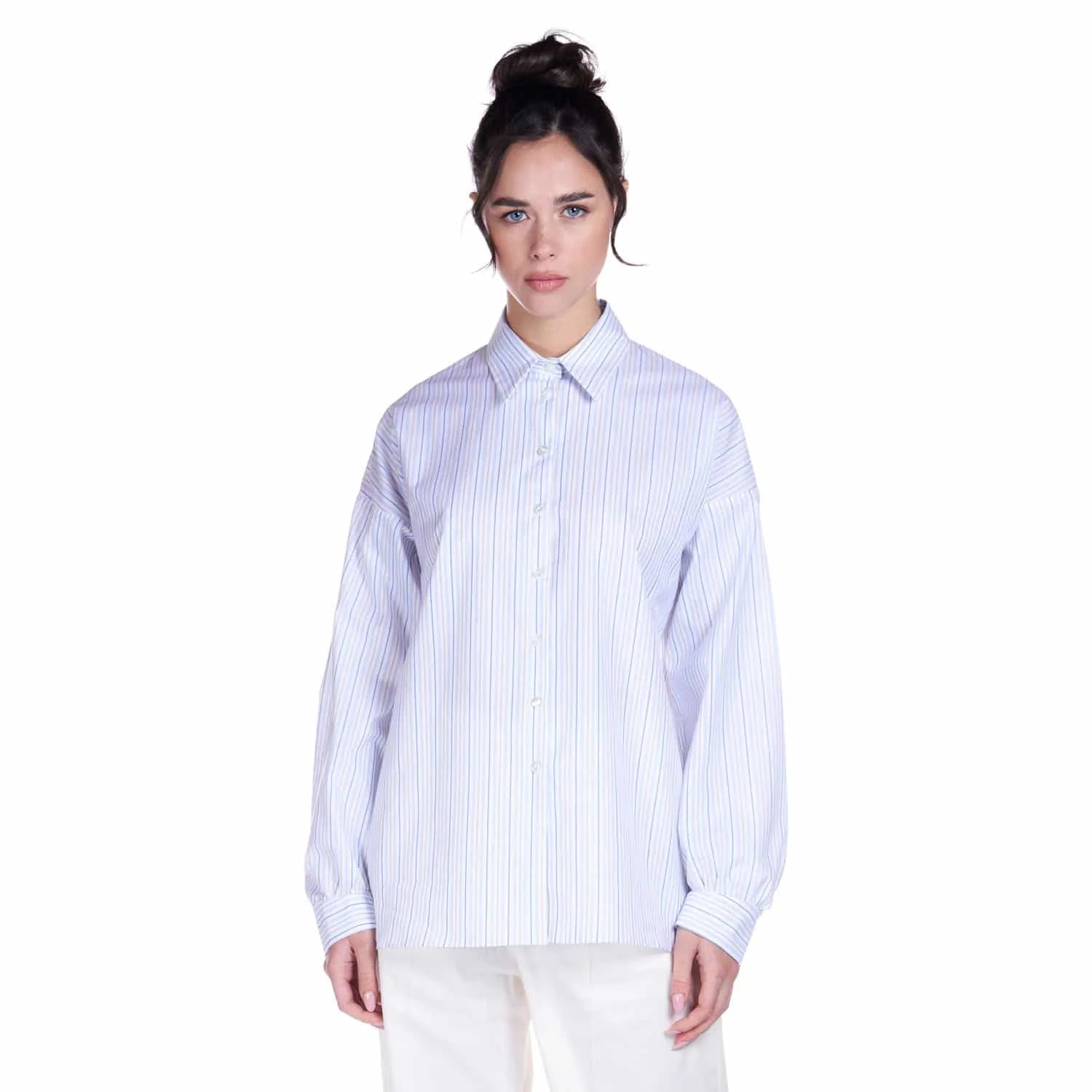 Striped cotton shirt - Blouse