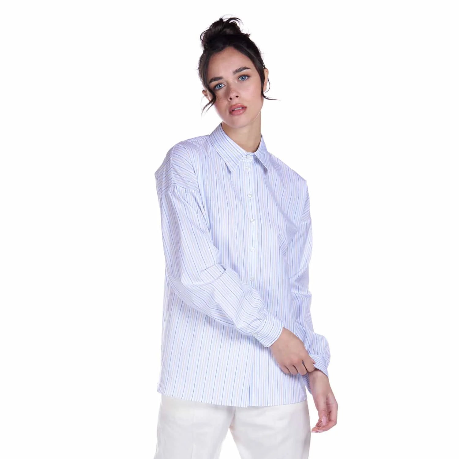 Striped cotton shirt - Blouse