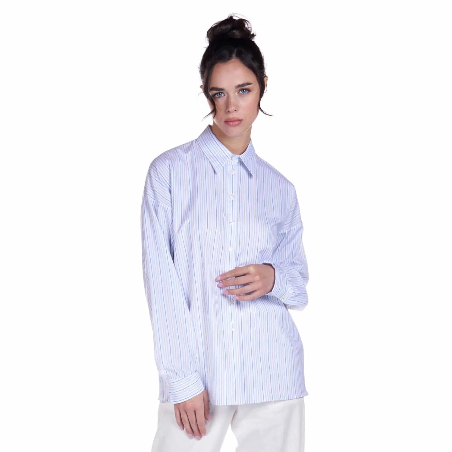 Striped cotton shirt - Blouse