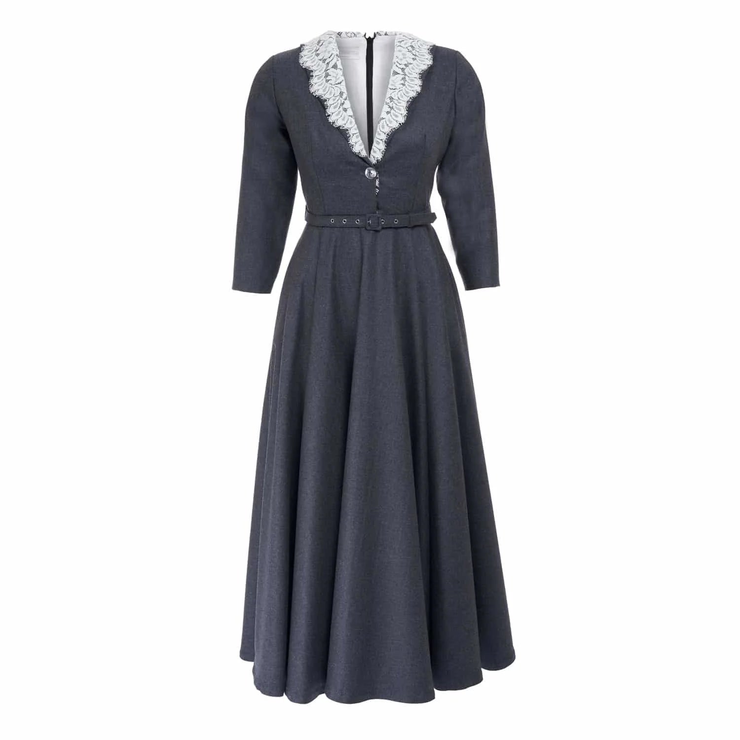 Formal wool suitdress - Dress