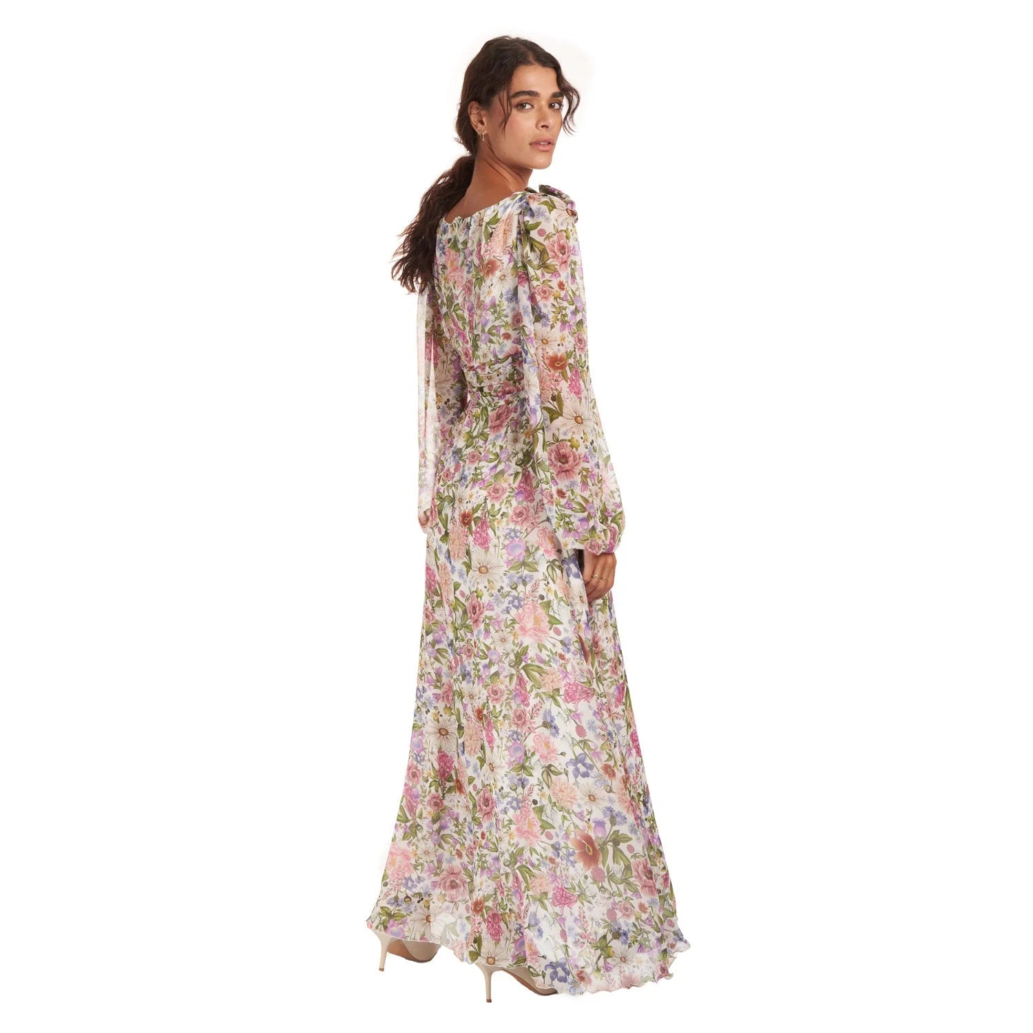 Garden Treasure Silk Gown - Dress