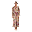 Garden Treasure Silk Satin Dress - Dress