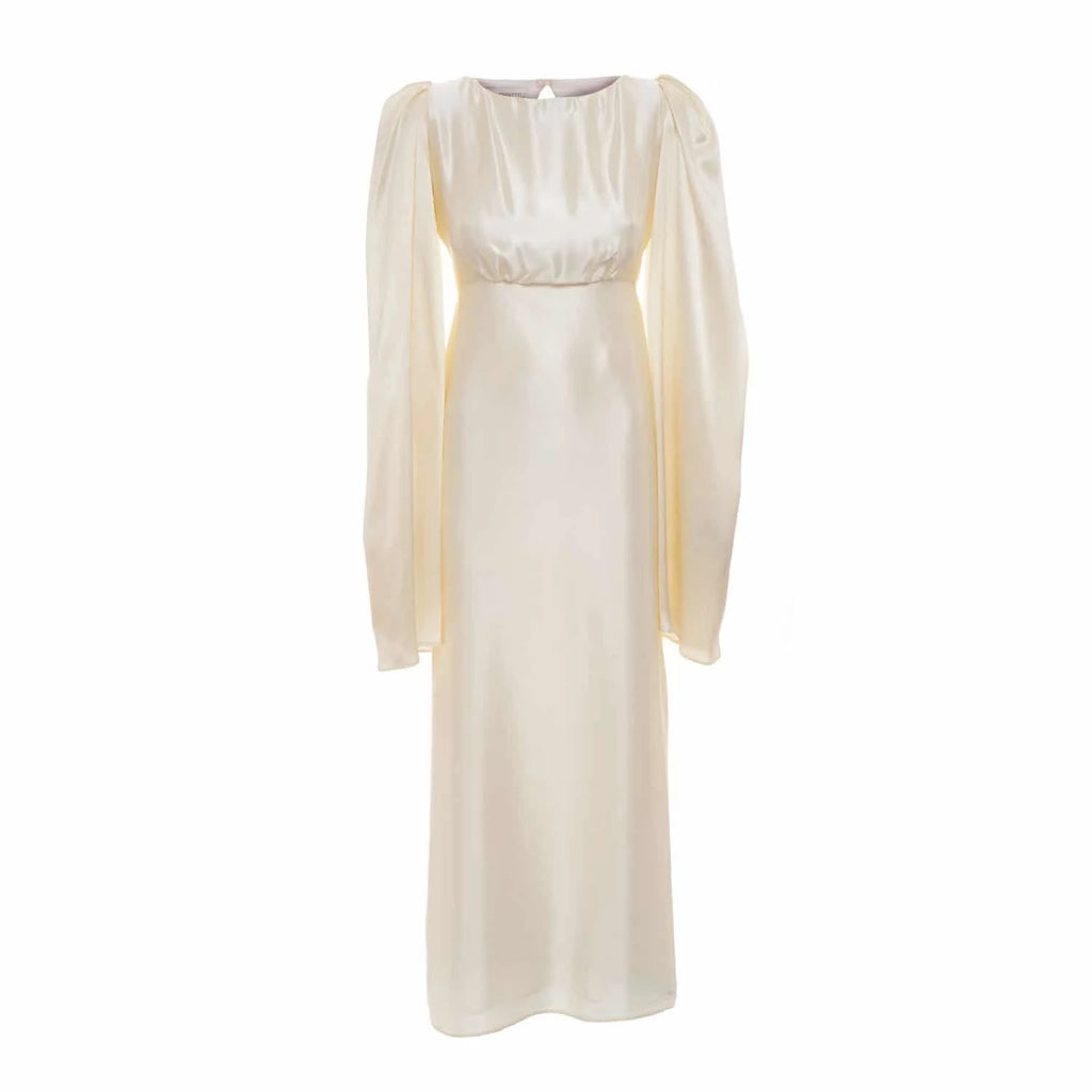 ‘L’Amour’ long silk dress - Dress