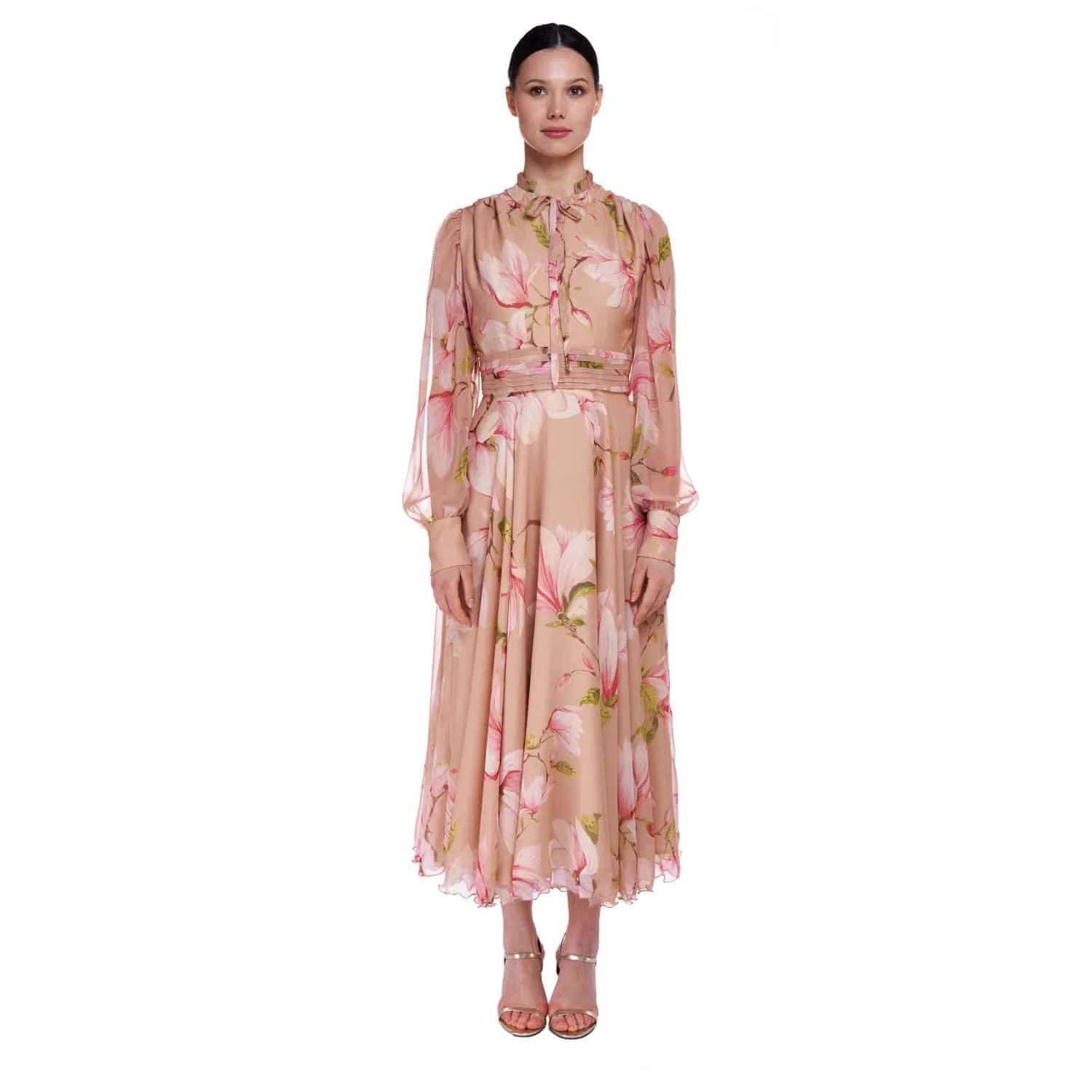 Magnolia silk dress - Dress
