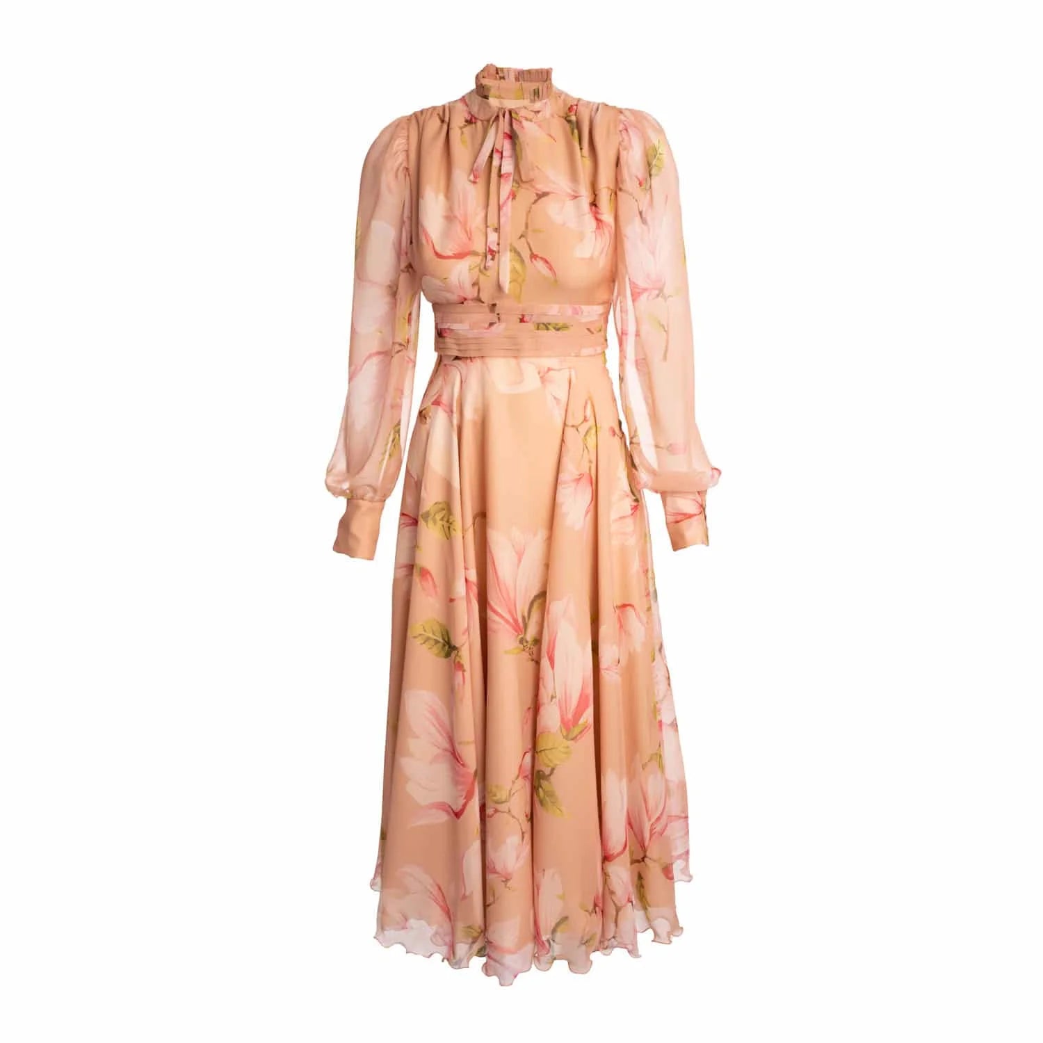 Magnolia silk dress - Dress